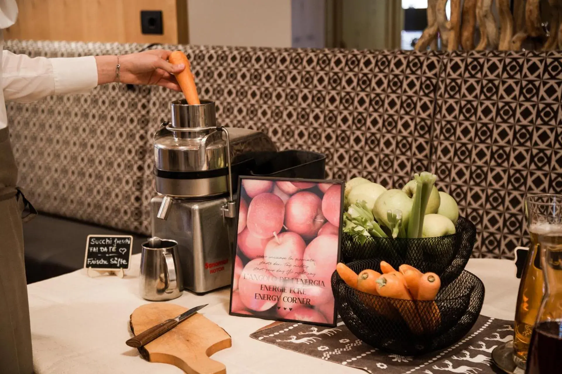 Breakfast in Hotel Freina