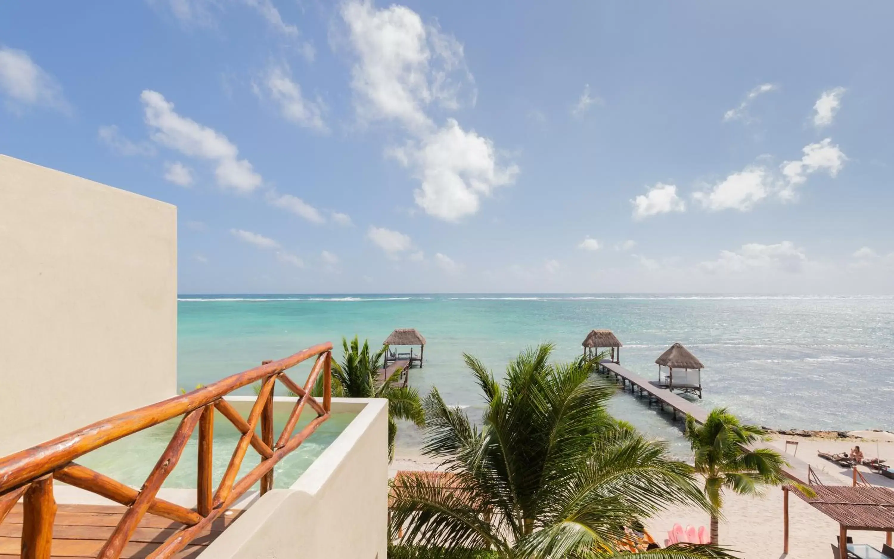 Balcony/Terrace, Sea View in Mereva Tulum