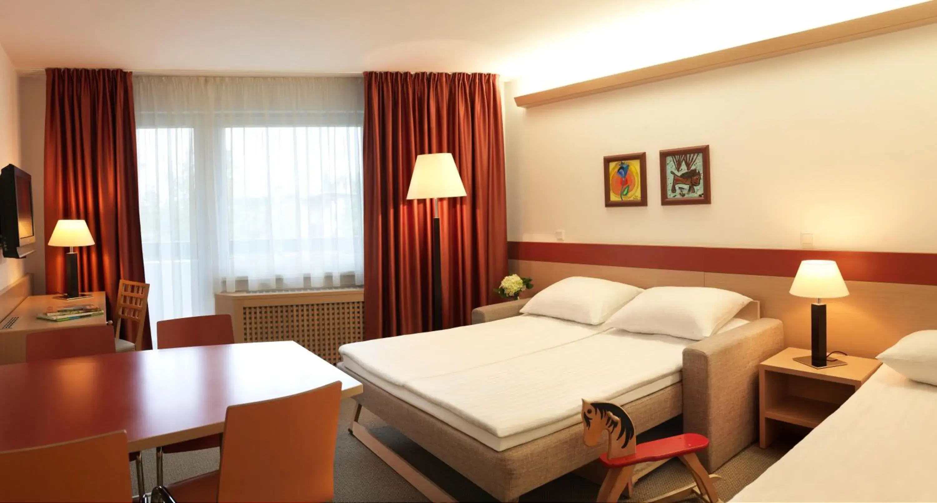Bedroom, Bed in Garni Hotel Savica - Sava Hotels & Resorts