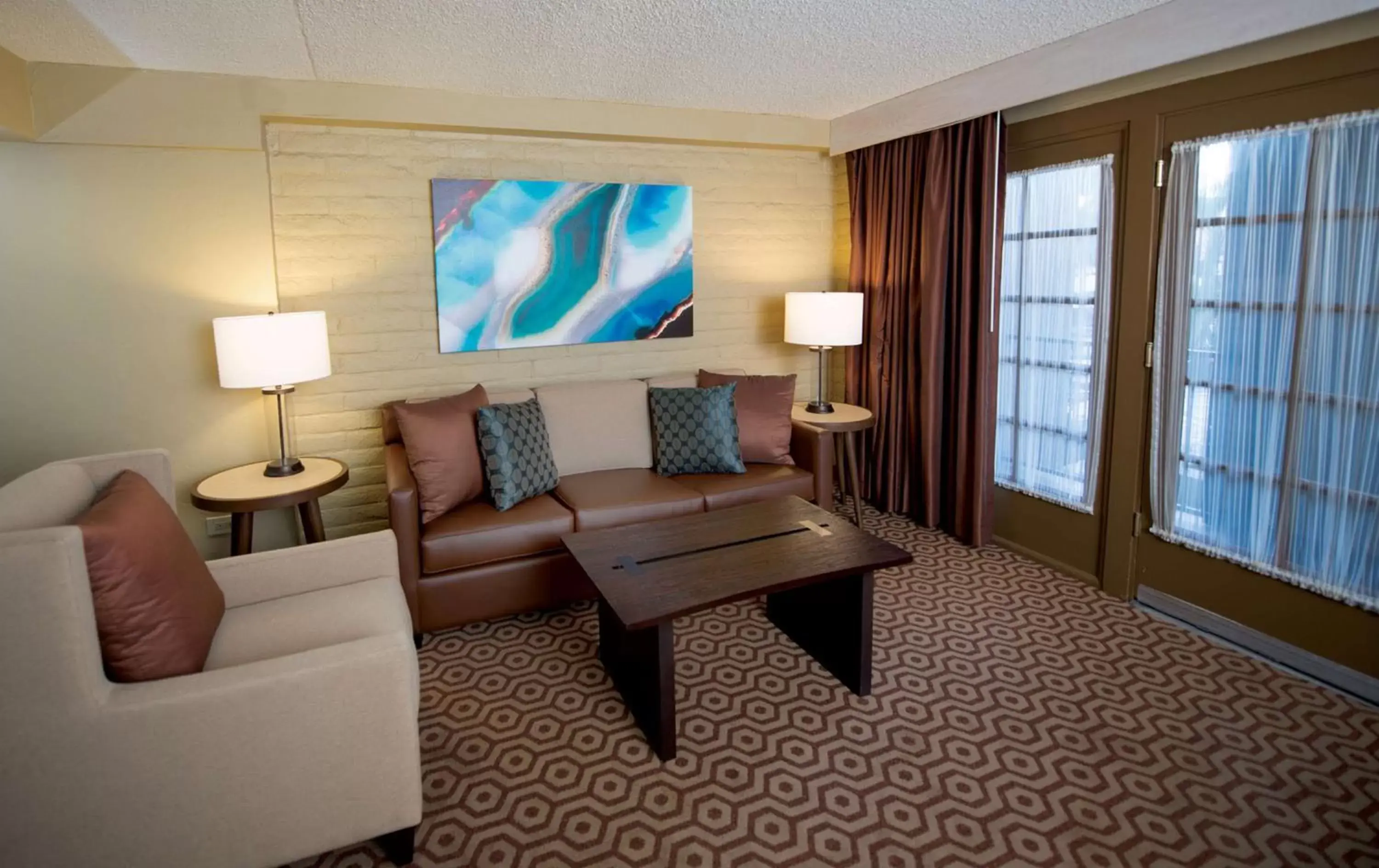 Living room, Seating Area in DoubleTree Suites by Hilton Tucson-Williams Center