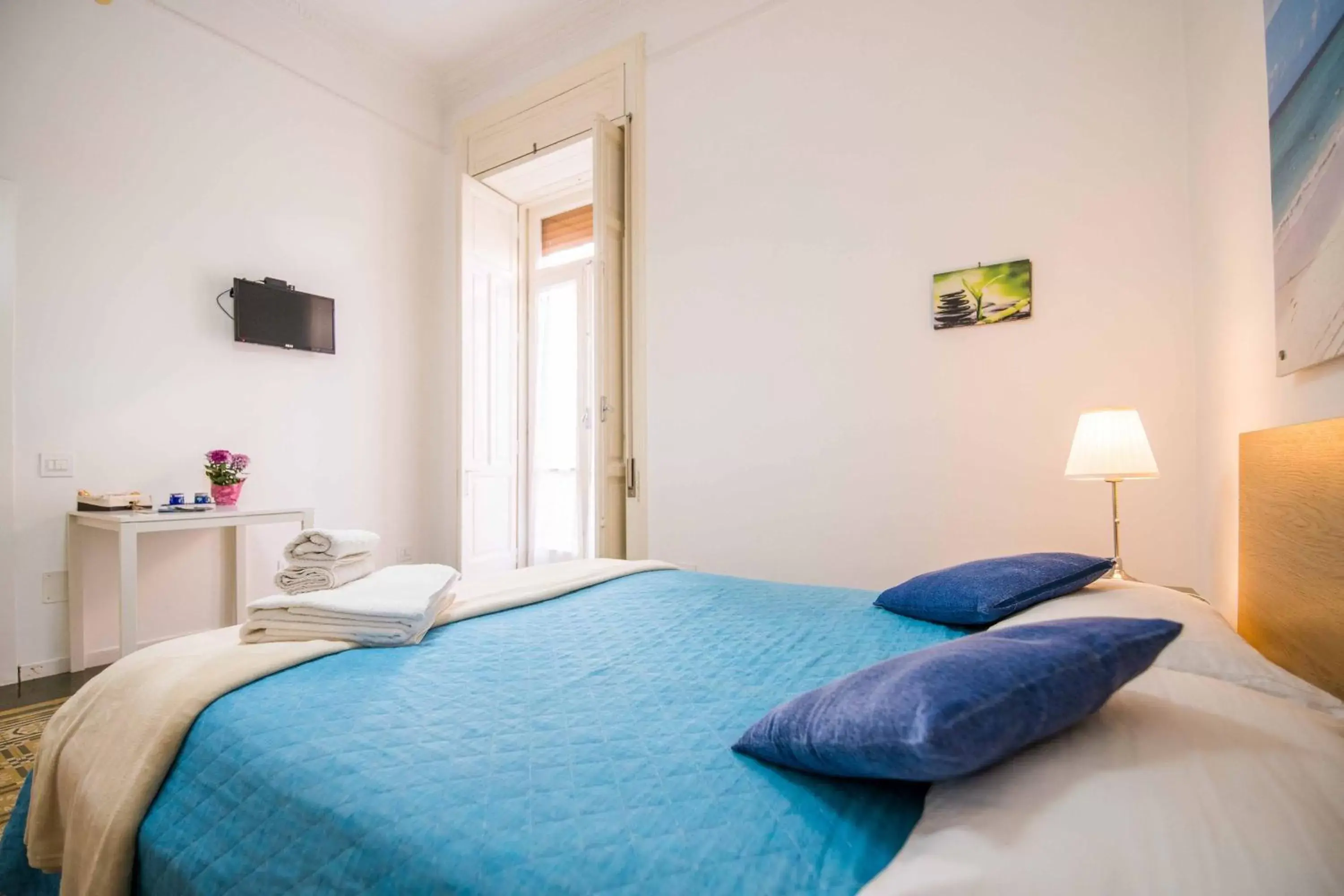 Balcony/Terrace, Bed in Bed&Breakfast Salerno