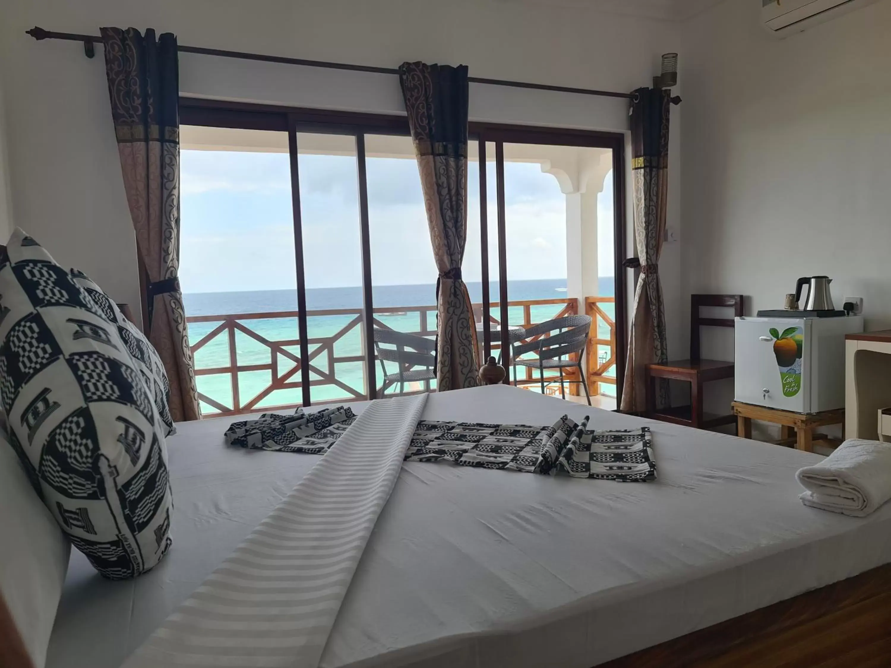 Bedroom, Sea View in Zenobia Beach Resort