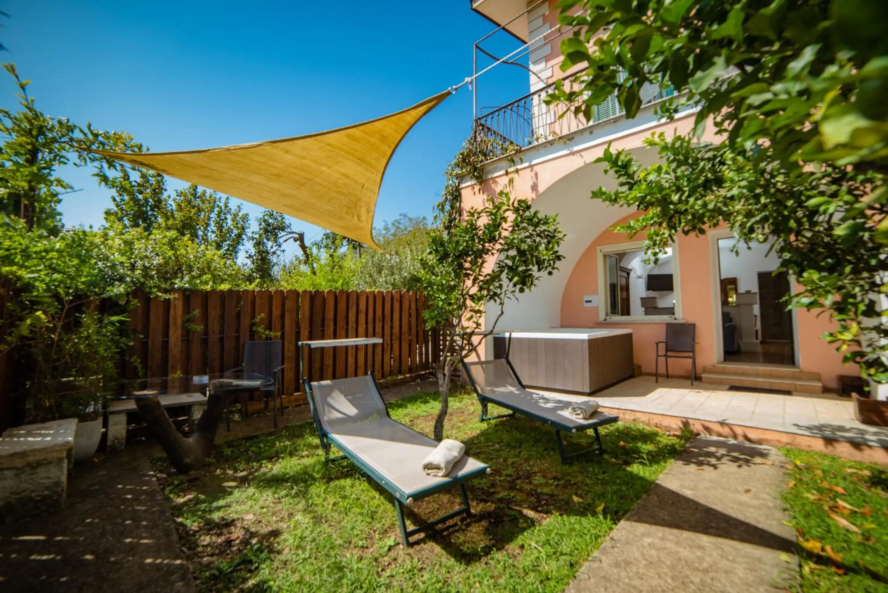 Balcony/Terrace in Hotel Villa Rizzo Resort and Spa