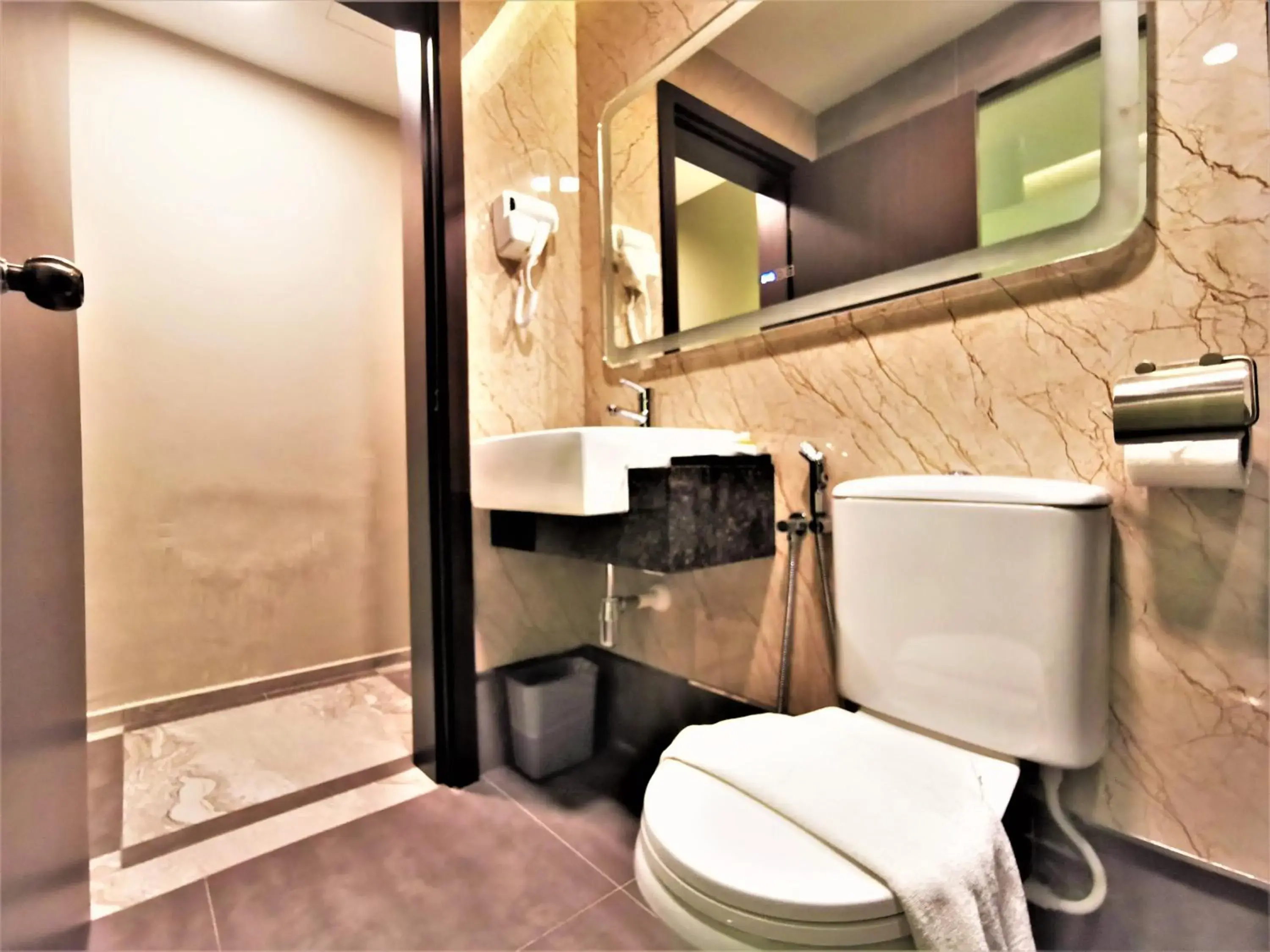 Shower, Bathroom in Prestigo Hotel - Johor Bharu