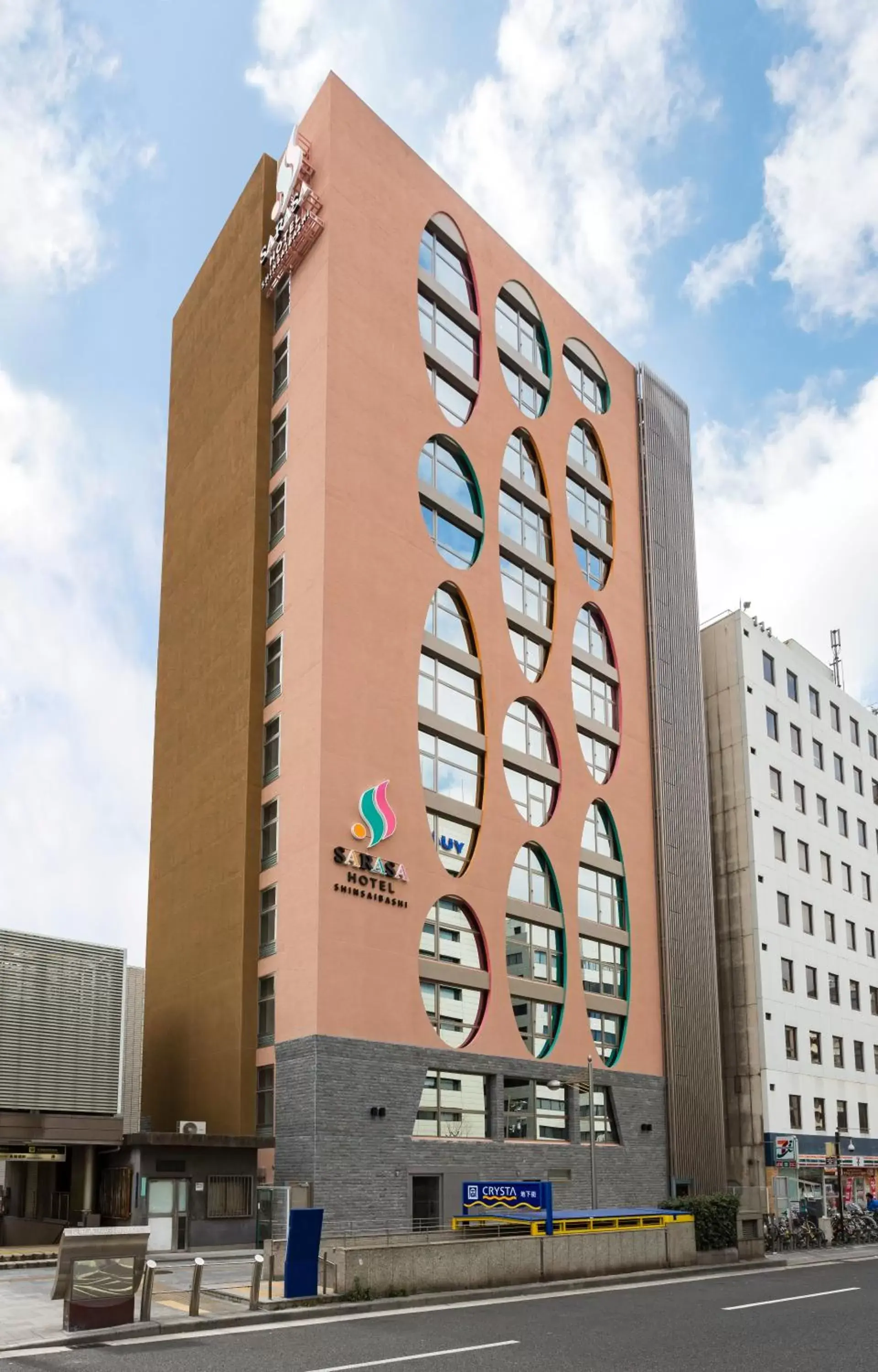 Facade/entrance, Property Building in SARASA HOTEL Shinsaibashi