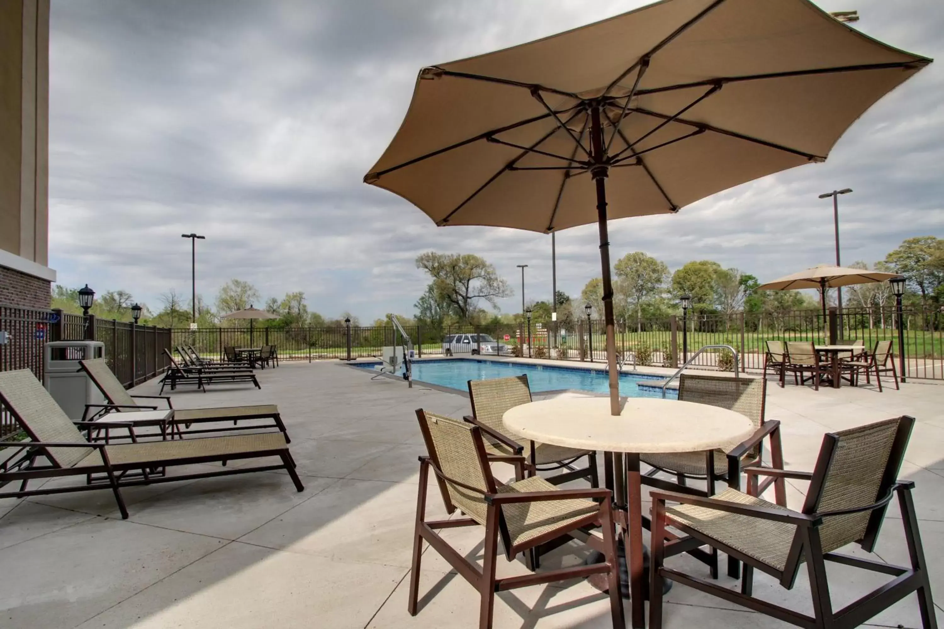 Swimming pool in Holiday Inn Express Natchez South West, an IHG Hotel