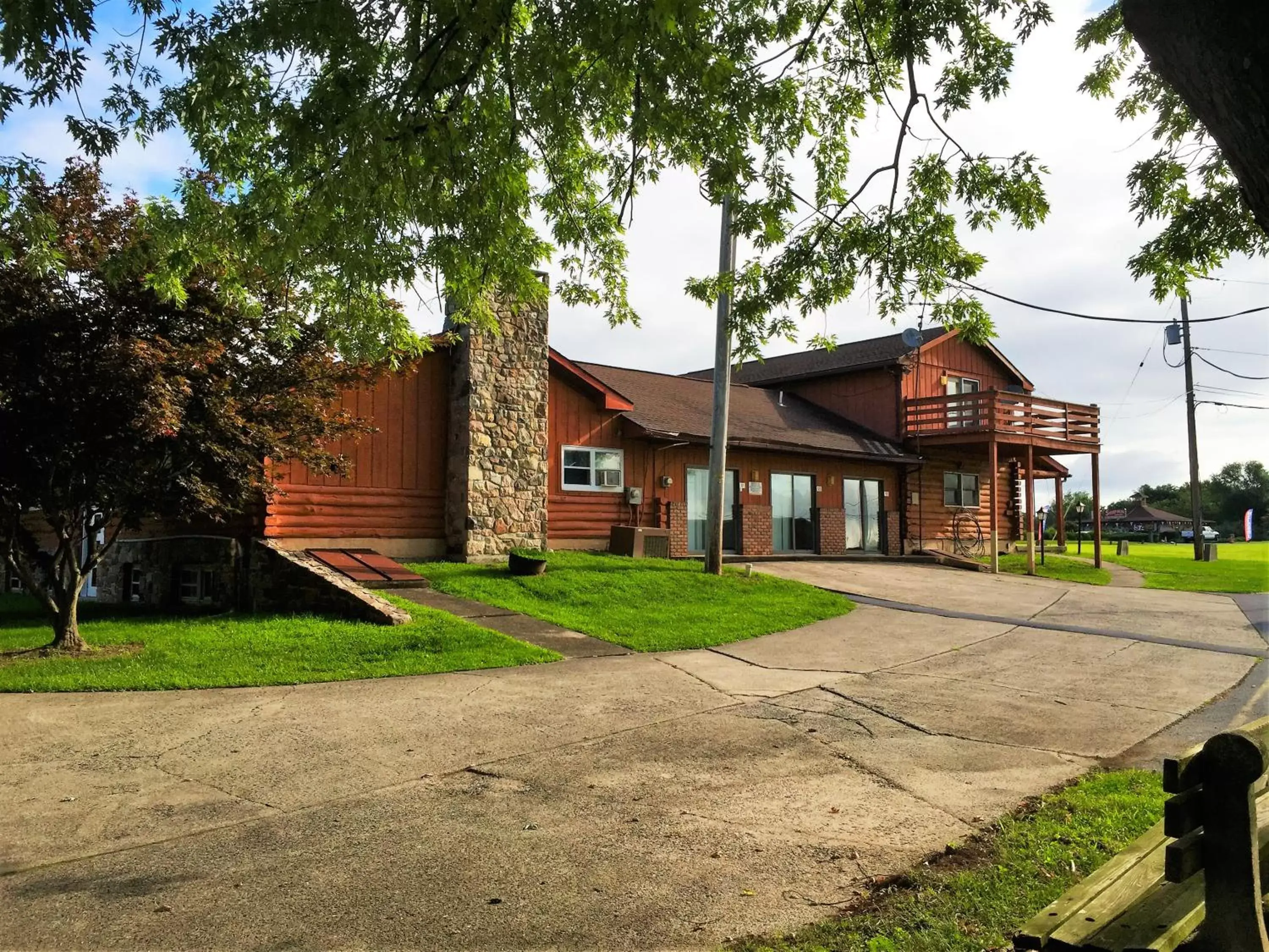 Garden in Motel 6-Shartlesville, PA