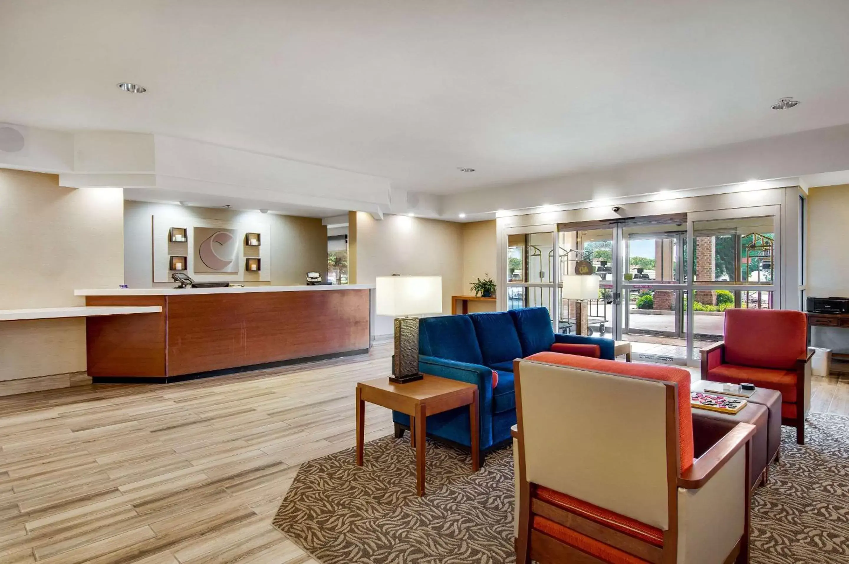 Lobby or reception in Comfort Inn Airport Roanoke