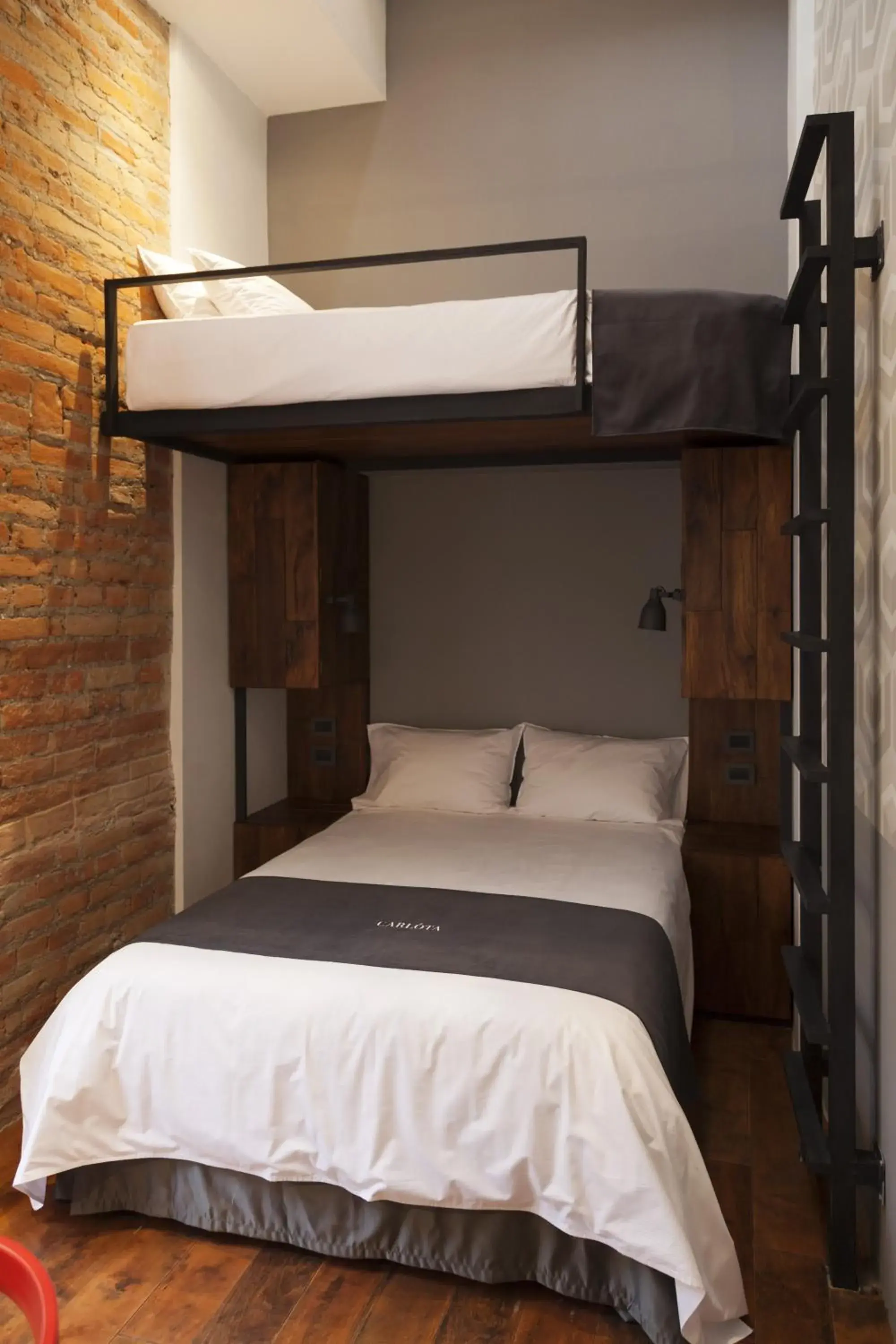 bunk bed in Carlota Sustainable Design Hotel