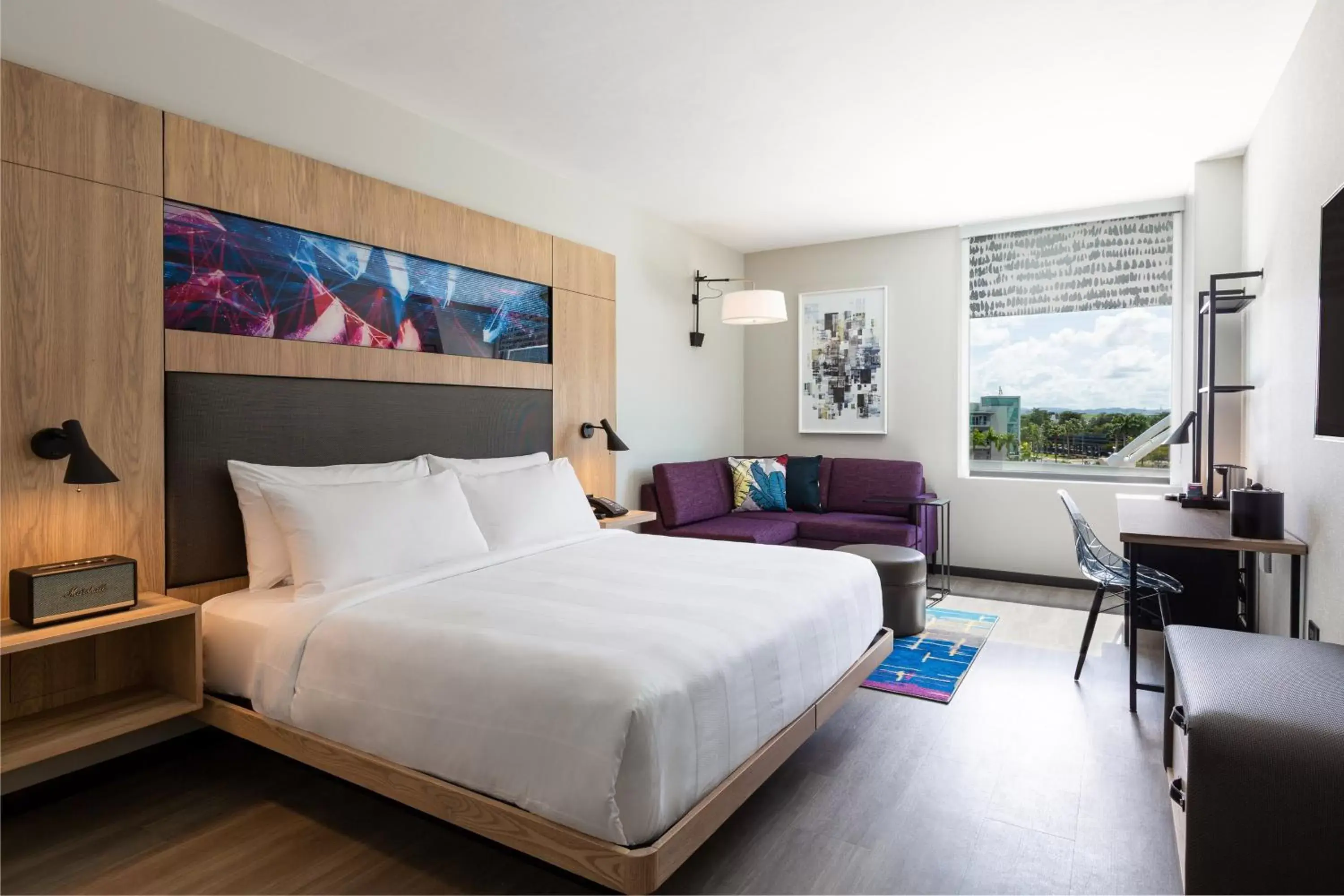 Photo of the whole room in Aloft San Juan