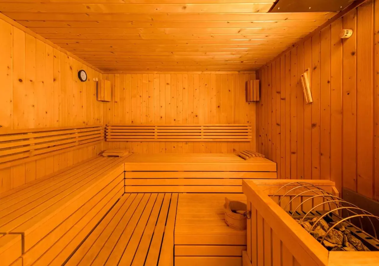 Sauna in Aquatis Hotel