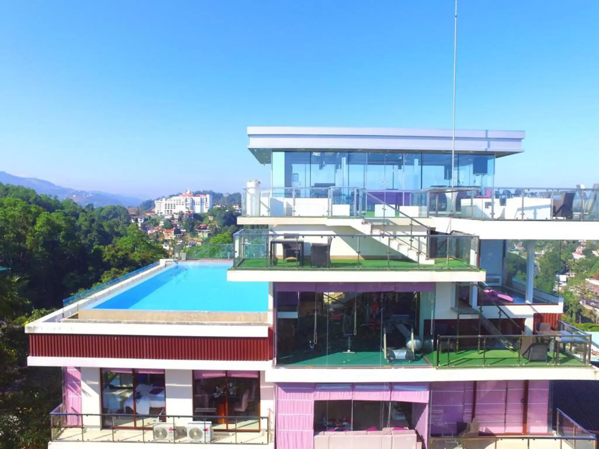 Property building, Pool View in View360