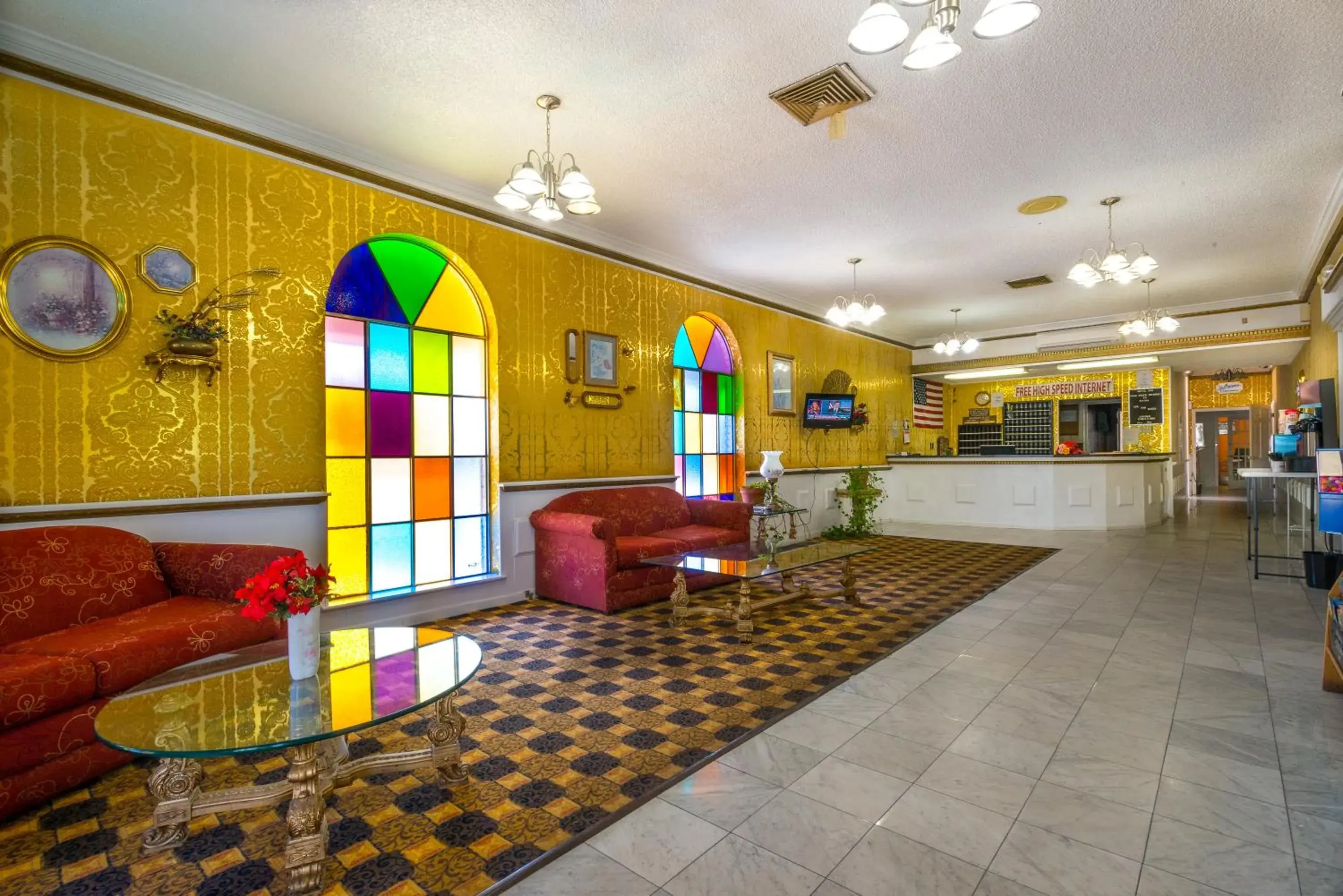 Lobby or reception, Lobby/Reception in Royal Inn Abilene