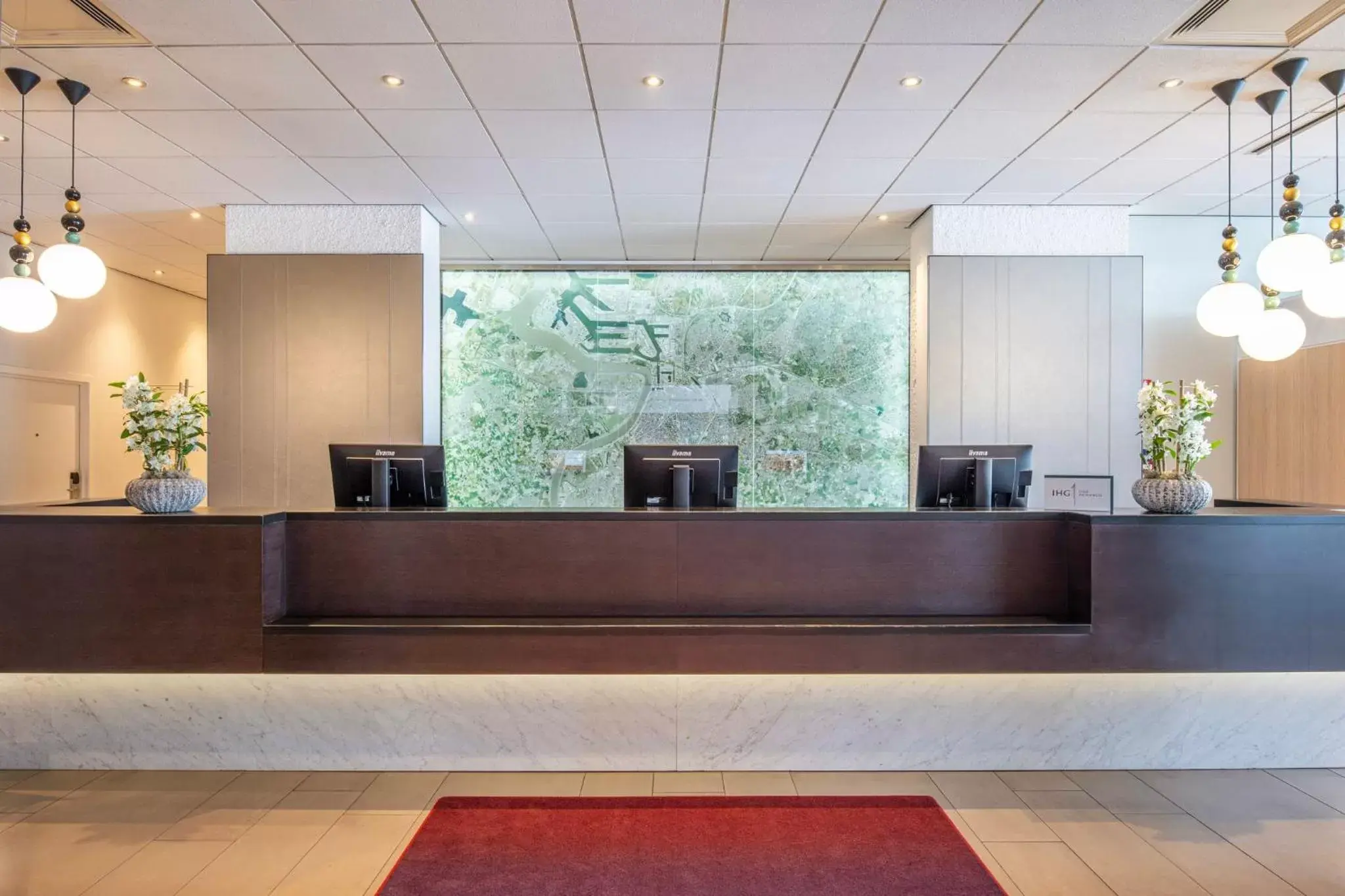 Property building, Lobby/Reception in Crowne Plaza Antwerpen, an IHG Hotel