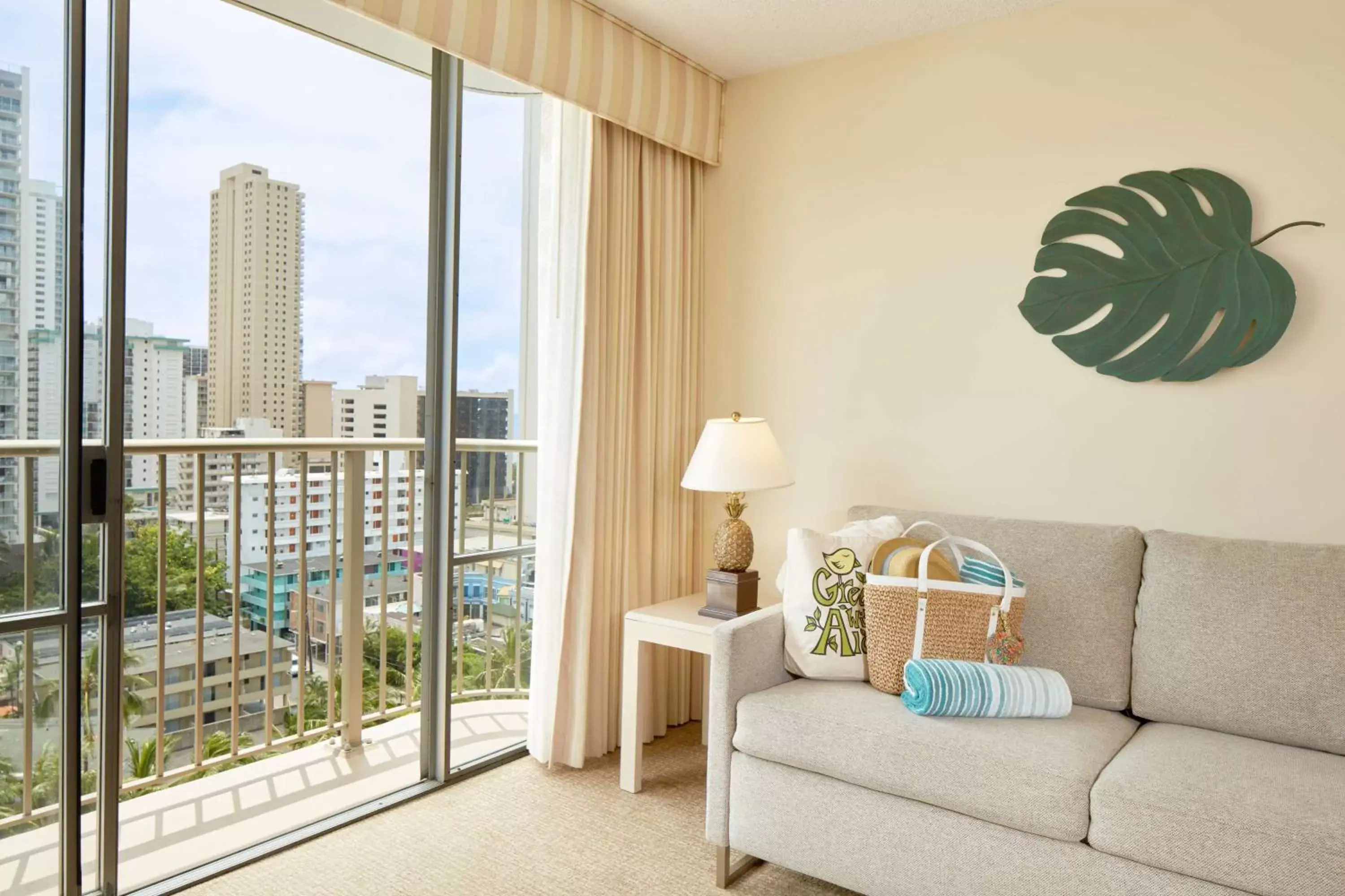 Bedroom, Seating Area in OHANA Waikiki East by OUTRIGGER