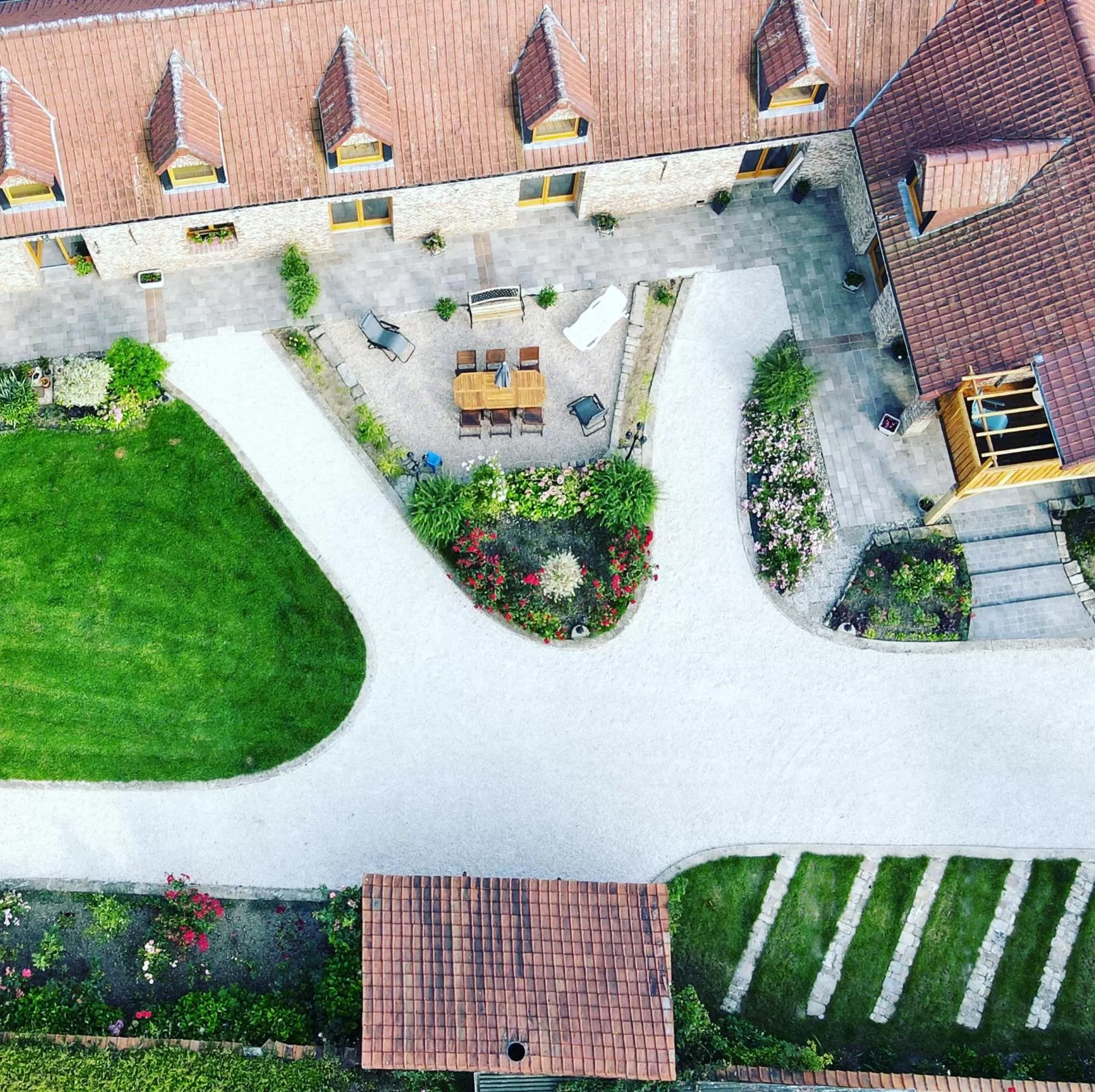 Bird's eye view in La Mésangeraie Gîte Chambres d'hôtes