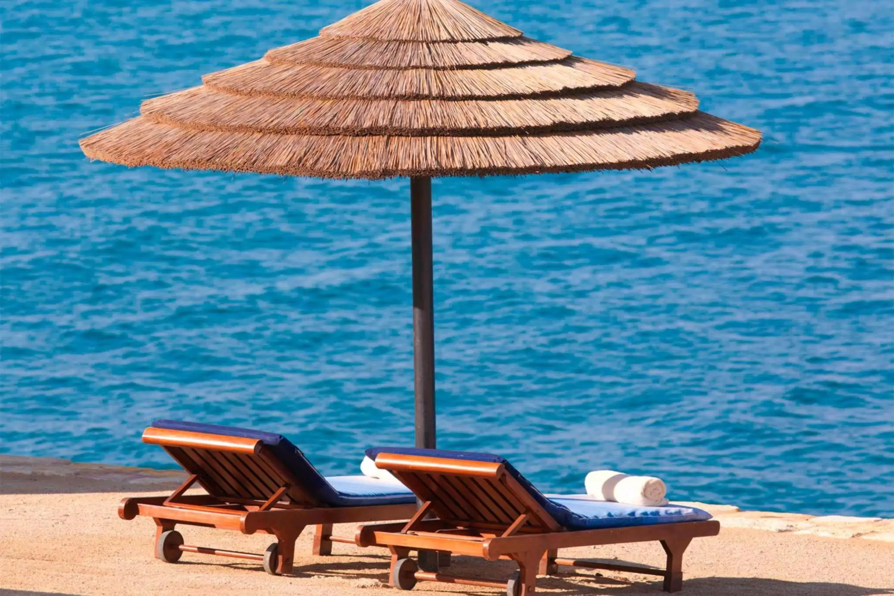 Beach in Dead Sea Marriott Resort & Spa