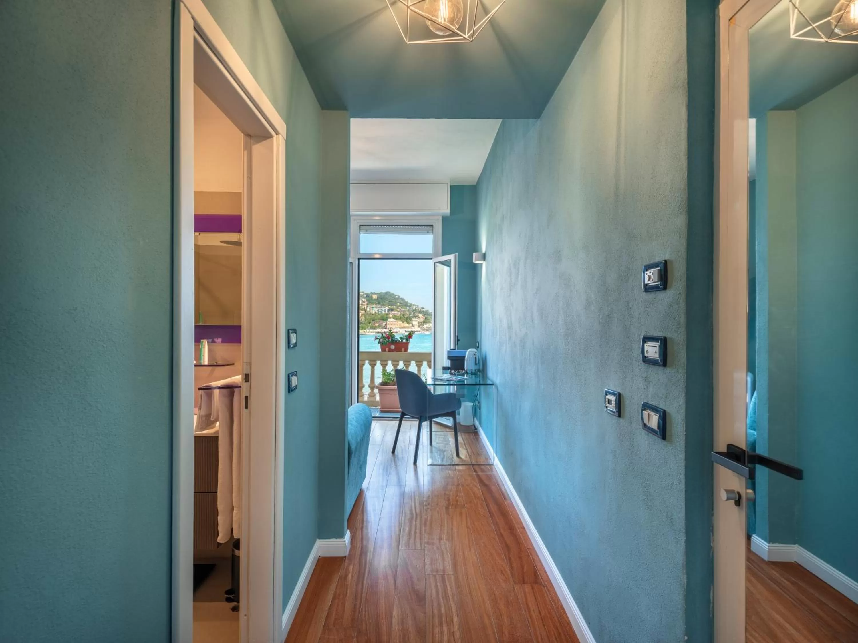 Decorative detail in Rosabianca Boutique Hotel