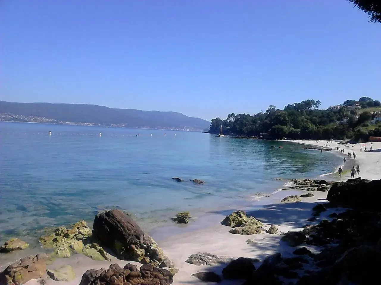 Beach in Hotel Villa de Marin