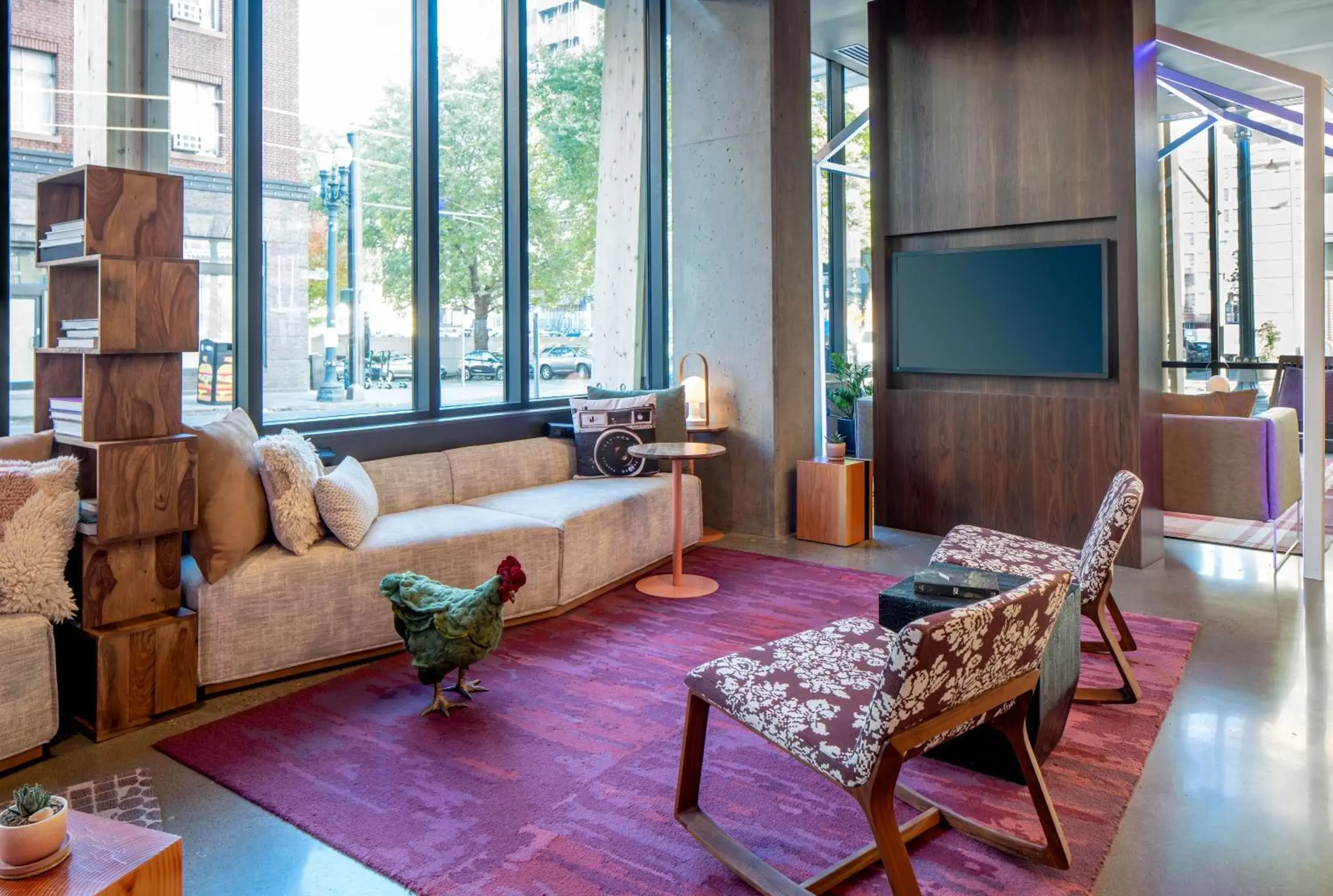 Lobby or reception in Hyatt Centric Downtown Portland Lobby or reception in Hyatt Centric Downtown Portland