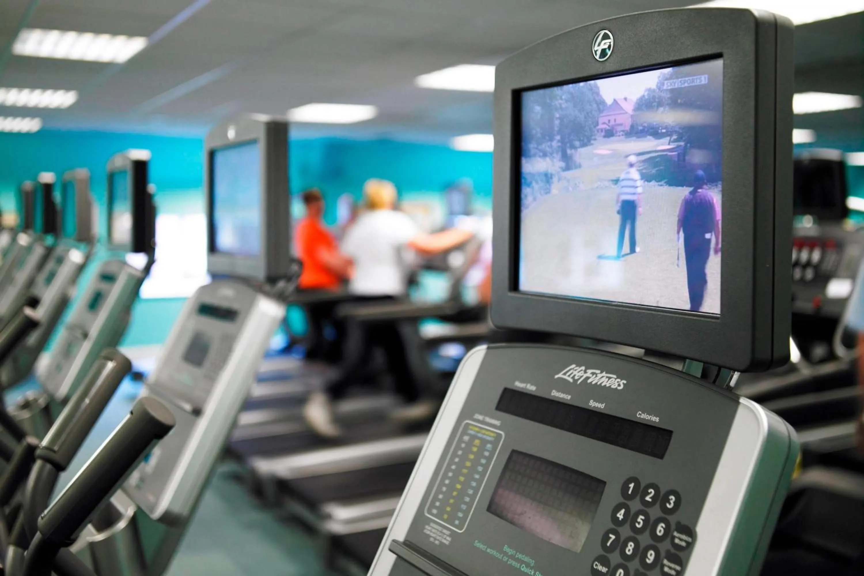 Fitness centre/facilities in Marriott Executive Apartments London, Canary Wharf