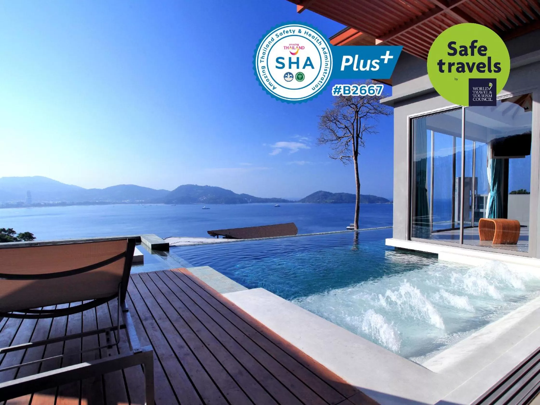 Sea view in Kalima Resort and Spa