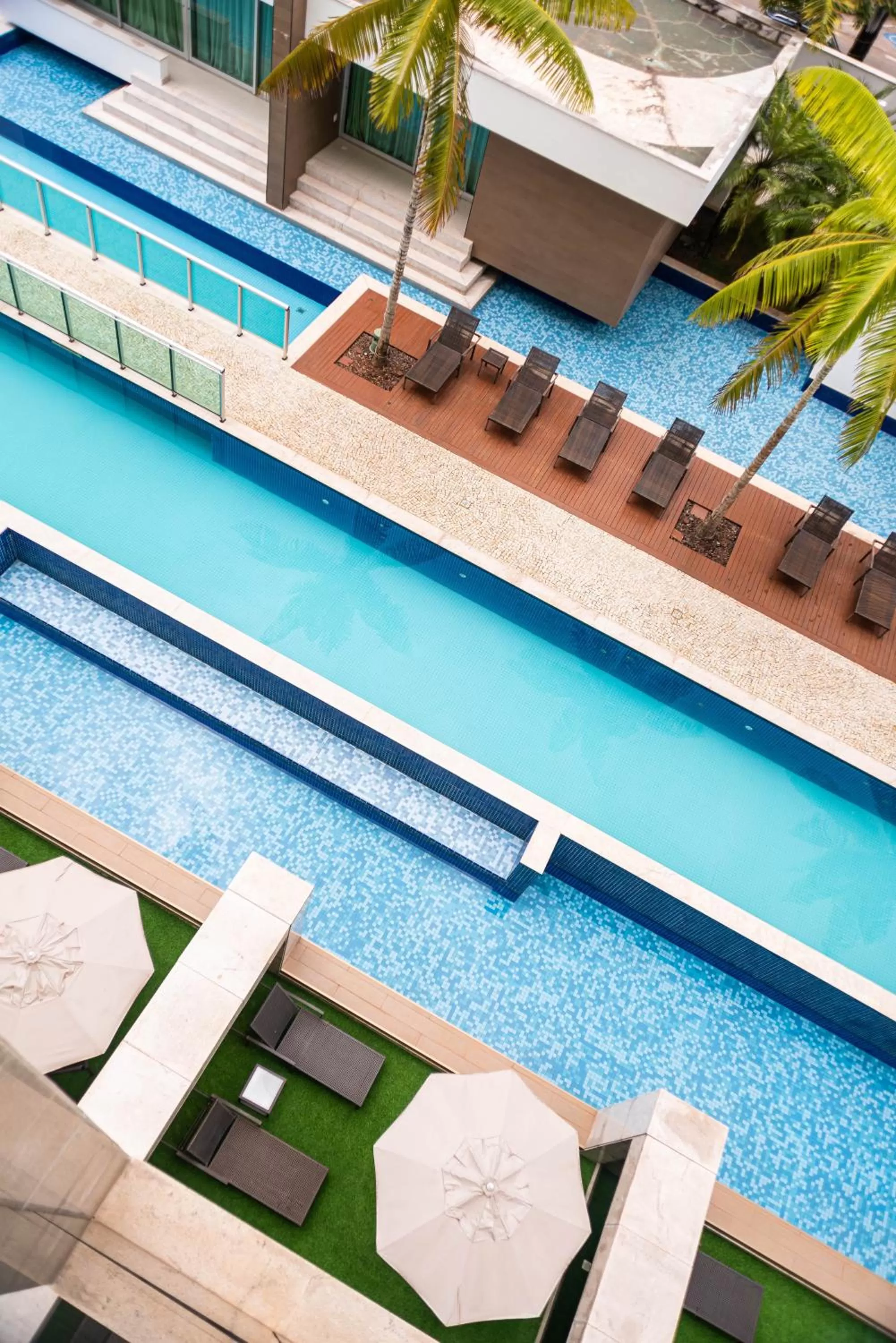 Pool view in Jade Hotel Brasília