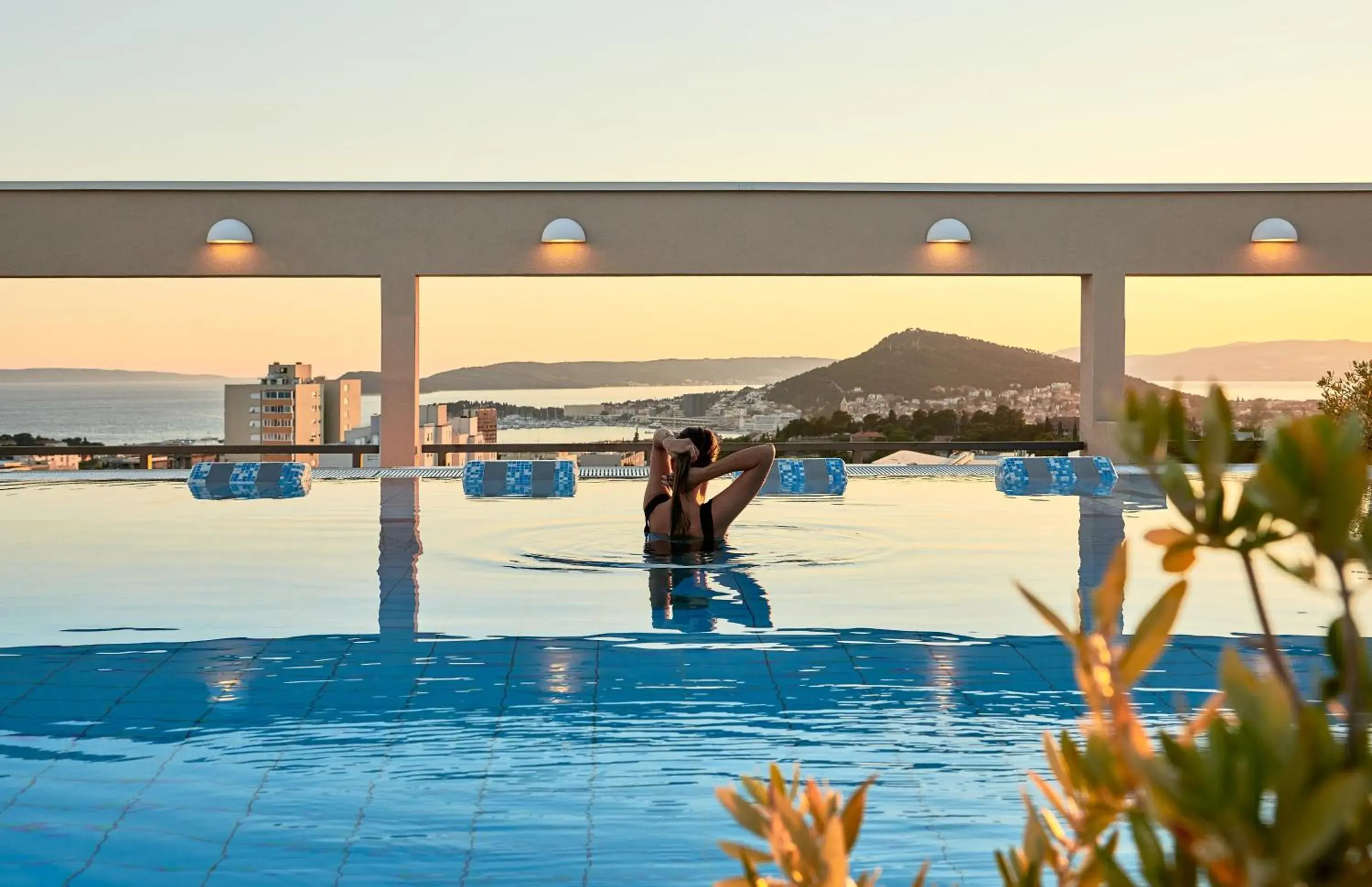 People, Swimming Pool in Dioklecijan Hotel & Residence