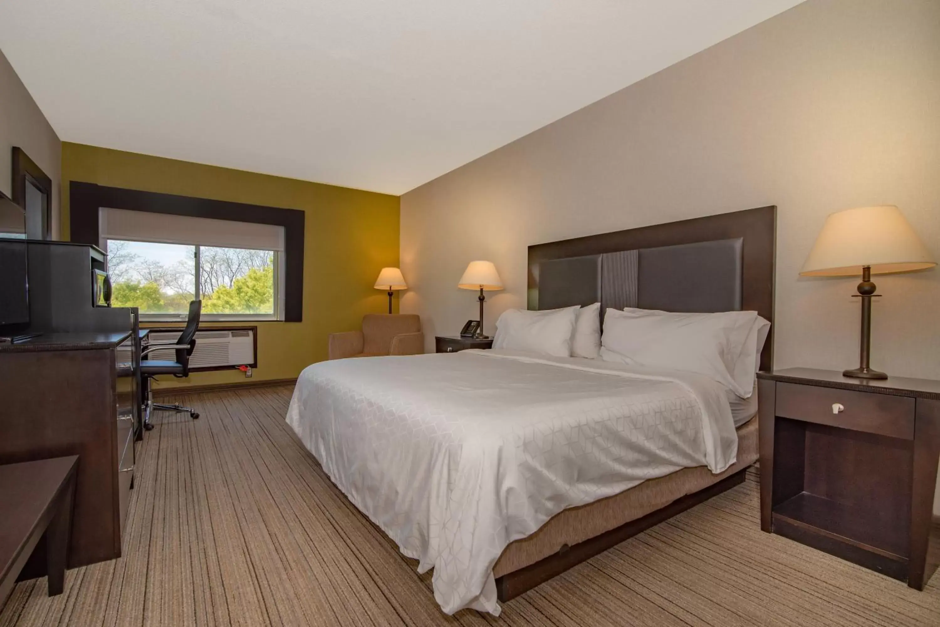 Bed in Holiday Inn Express Stony Brook-Long Island, an IHG Hotel