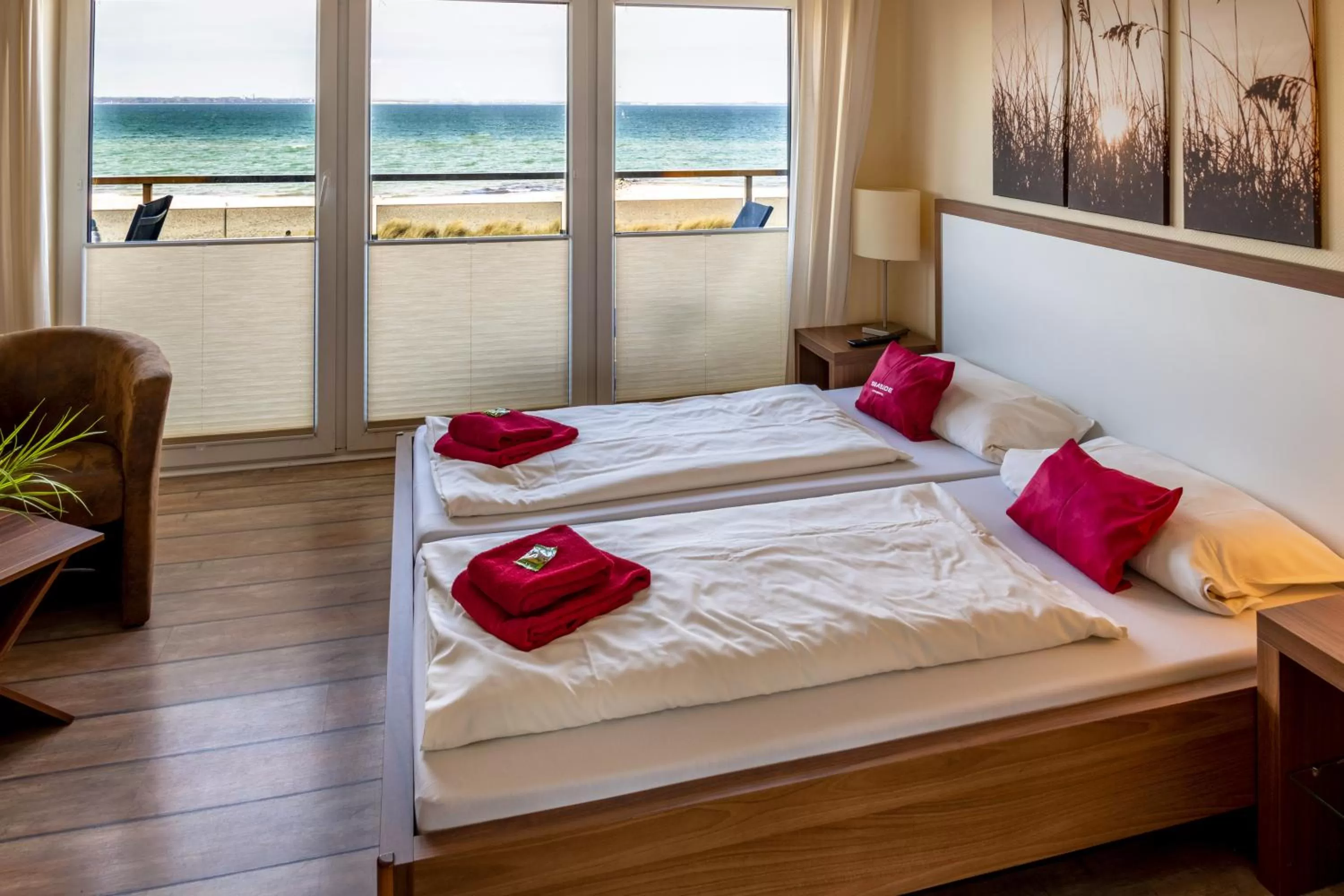 Bed in Seaside-Strandhotel