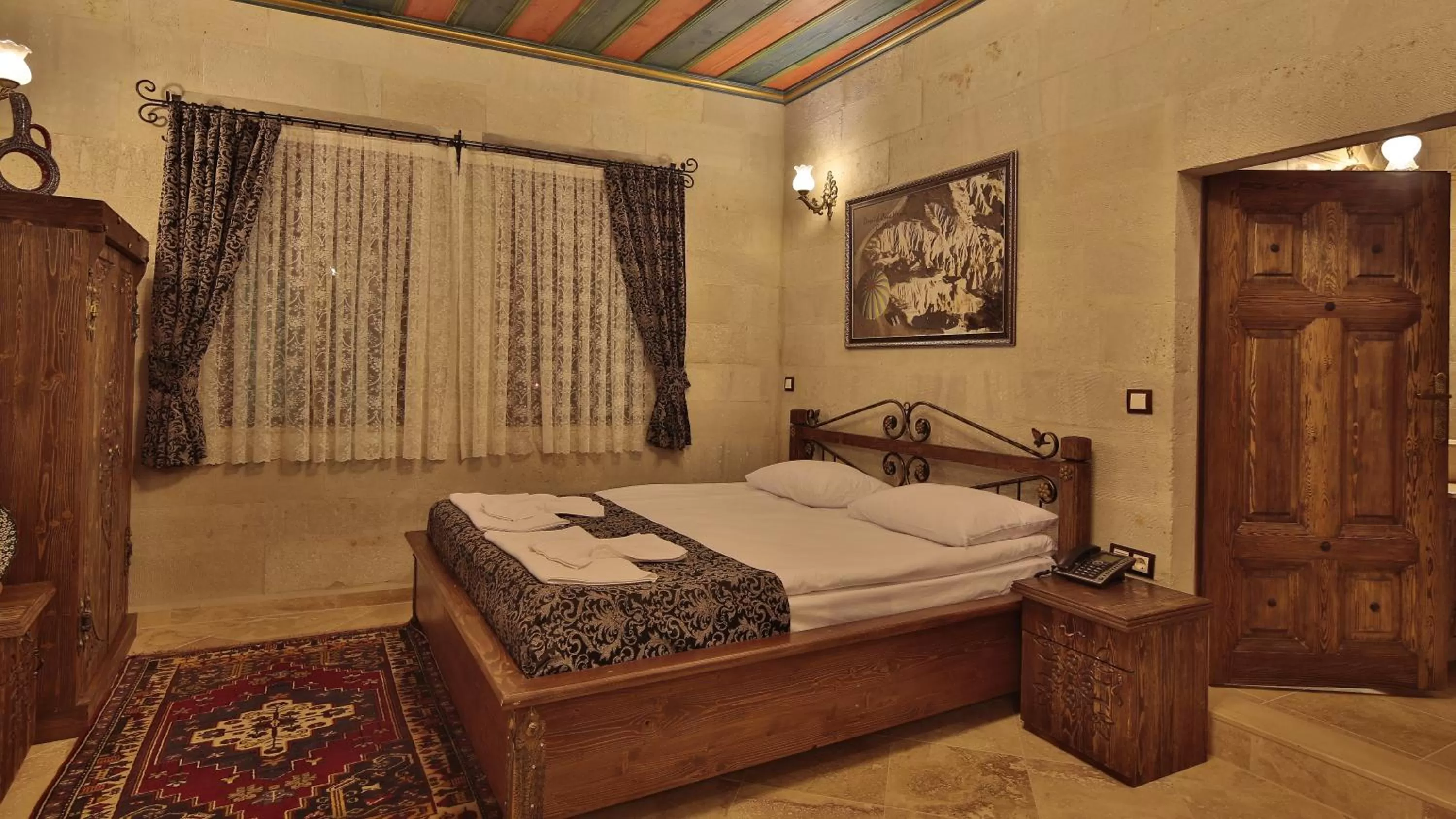 Photo of the whole room, Bed in Cappadocia Cave Land Hotel