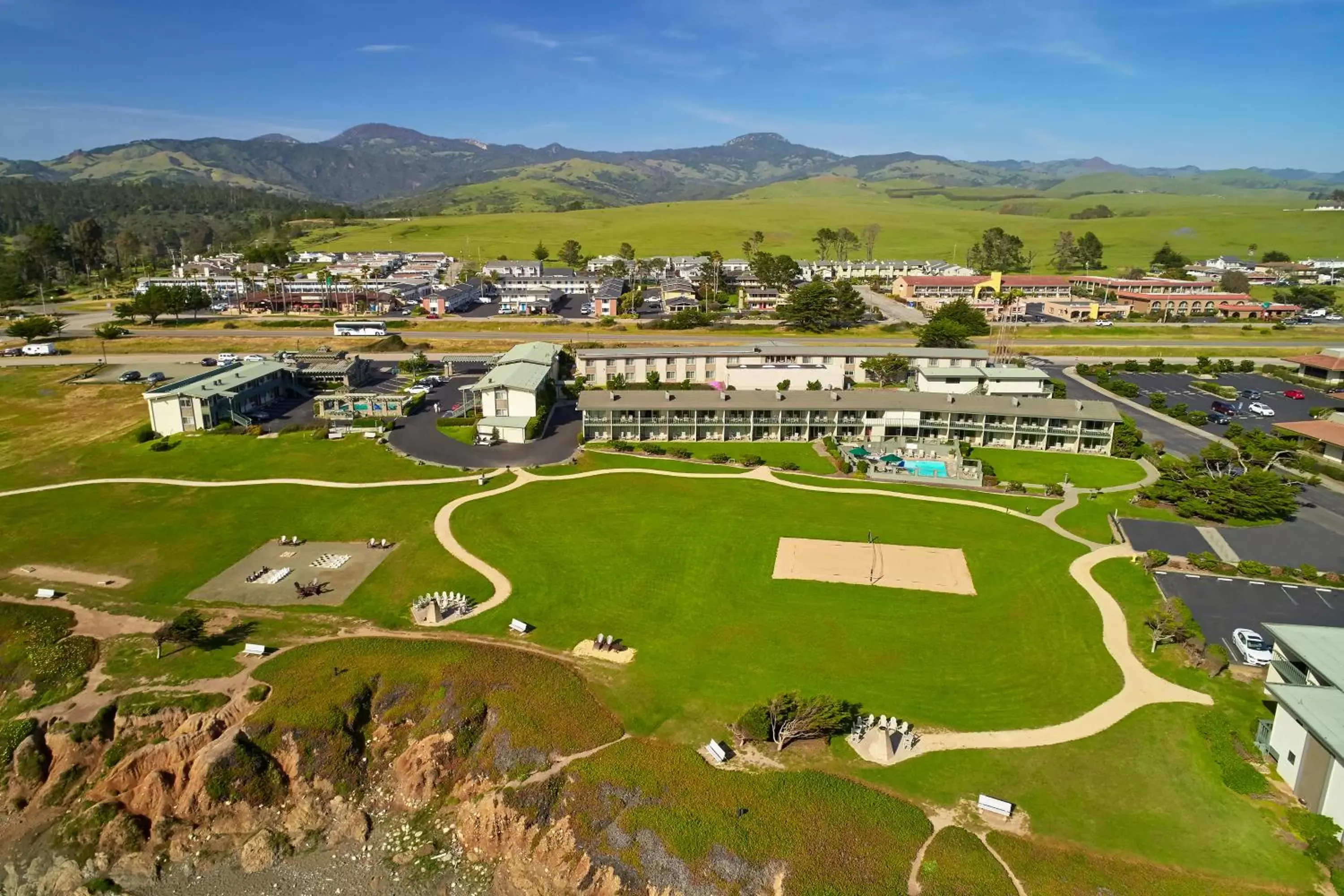 Bird's eye view in Cavalier Oceanfront Resort Bird's eye view in Cavalier Oceanfront Resort