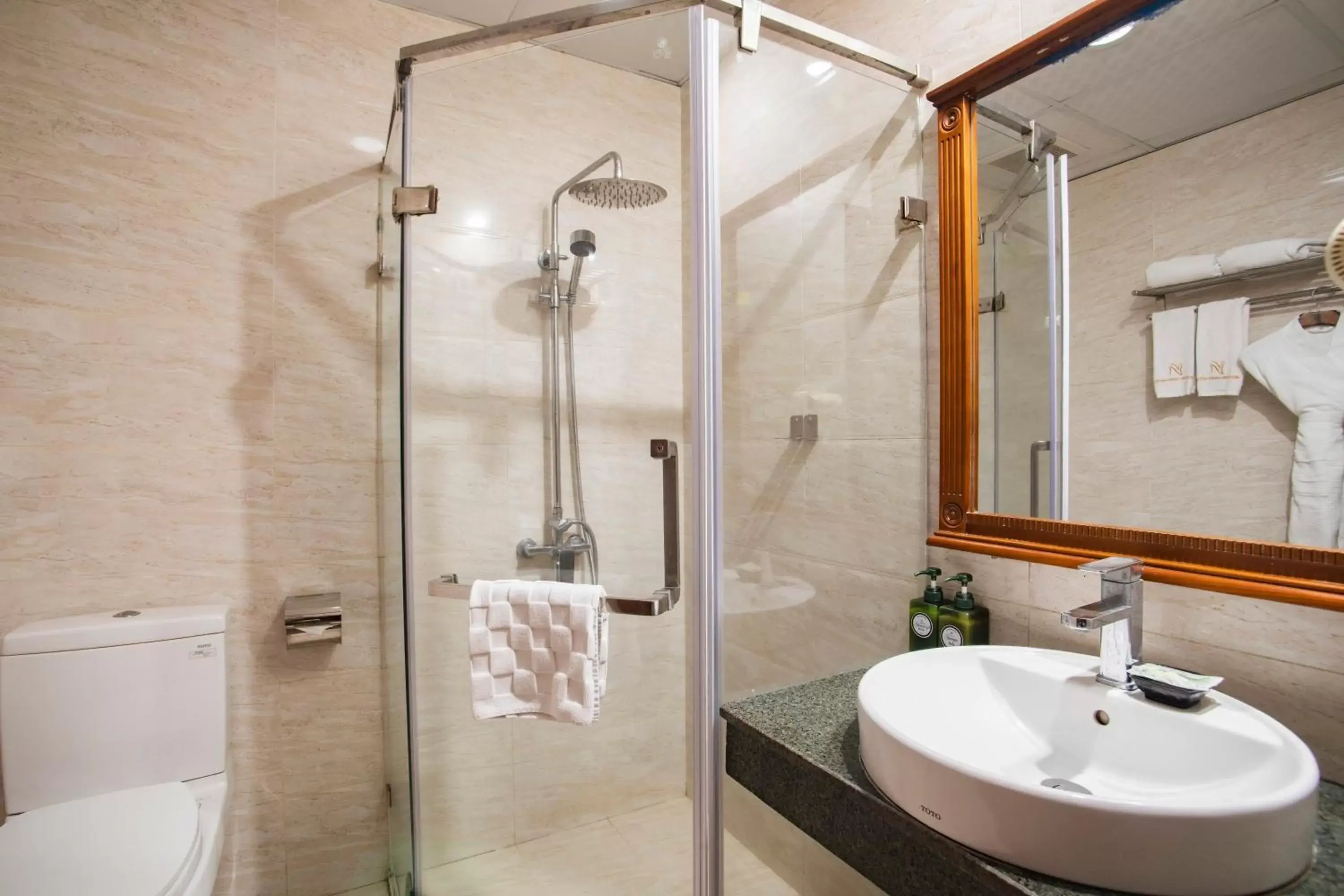 Shower, Bathroom in Western Hanoi Hotel