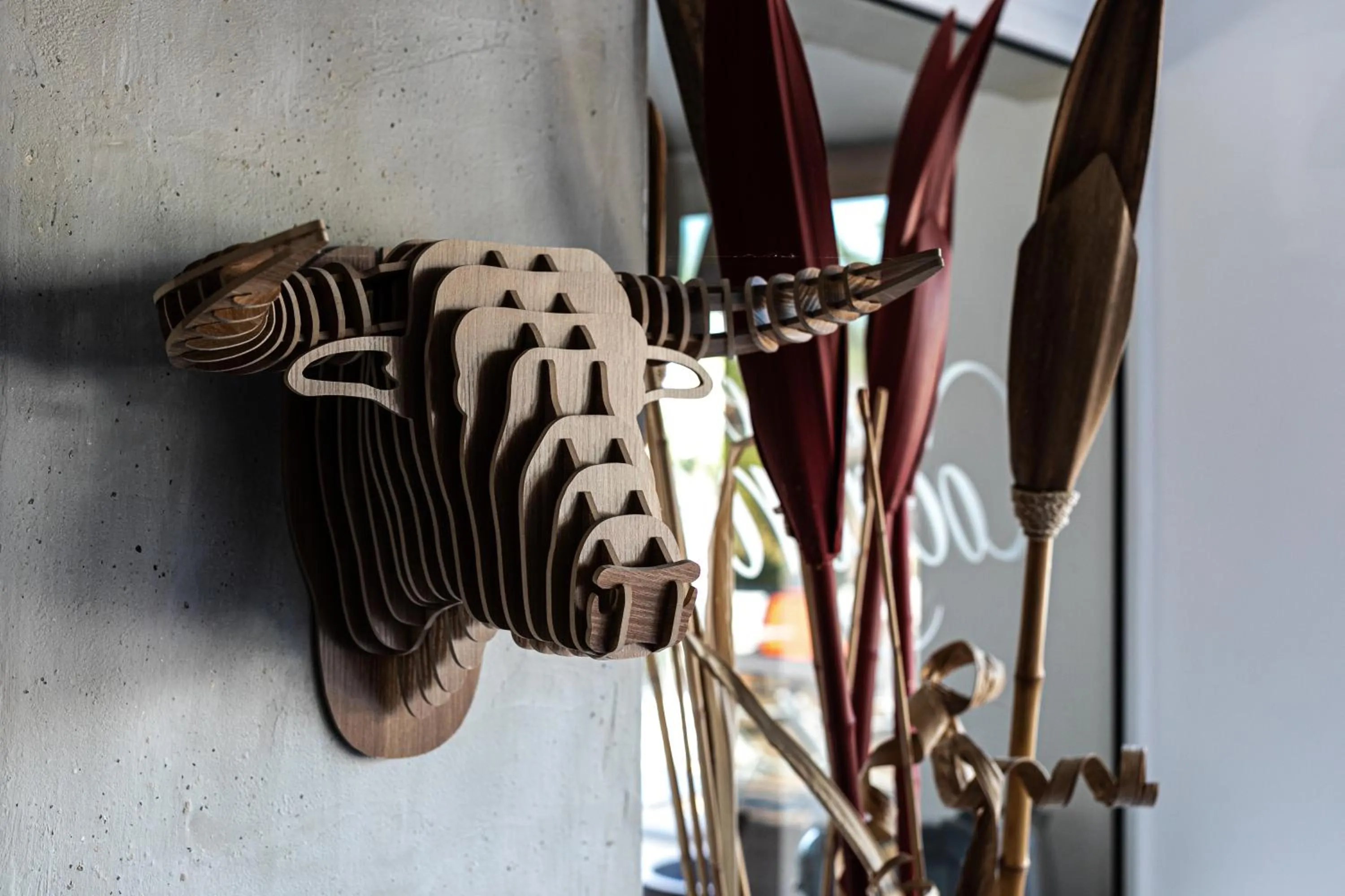 Decorative detail in Le Mas de Cocagne