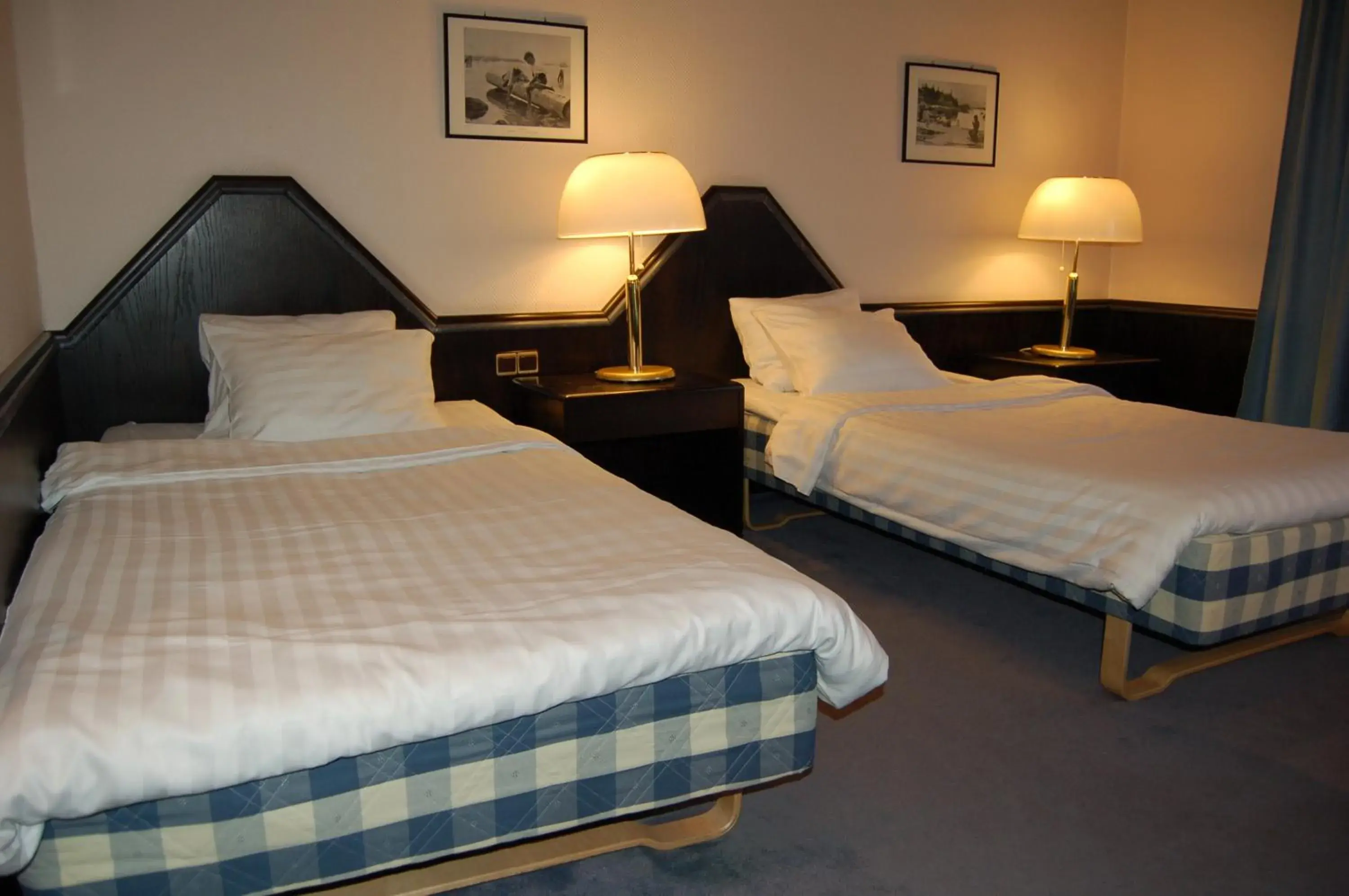 Bed in Hotel Oscar