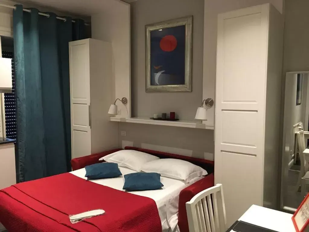 Bed in Residenza Vatican Suite