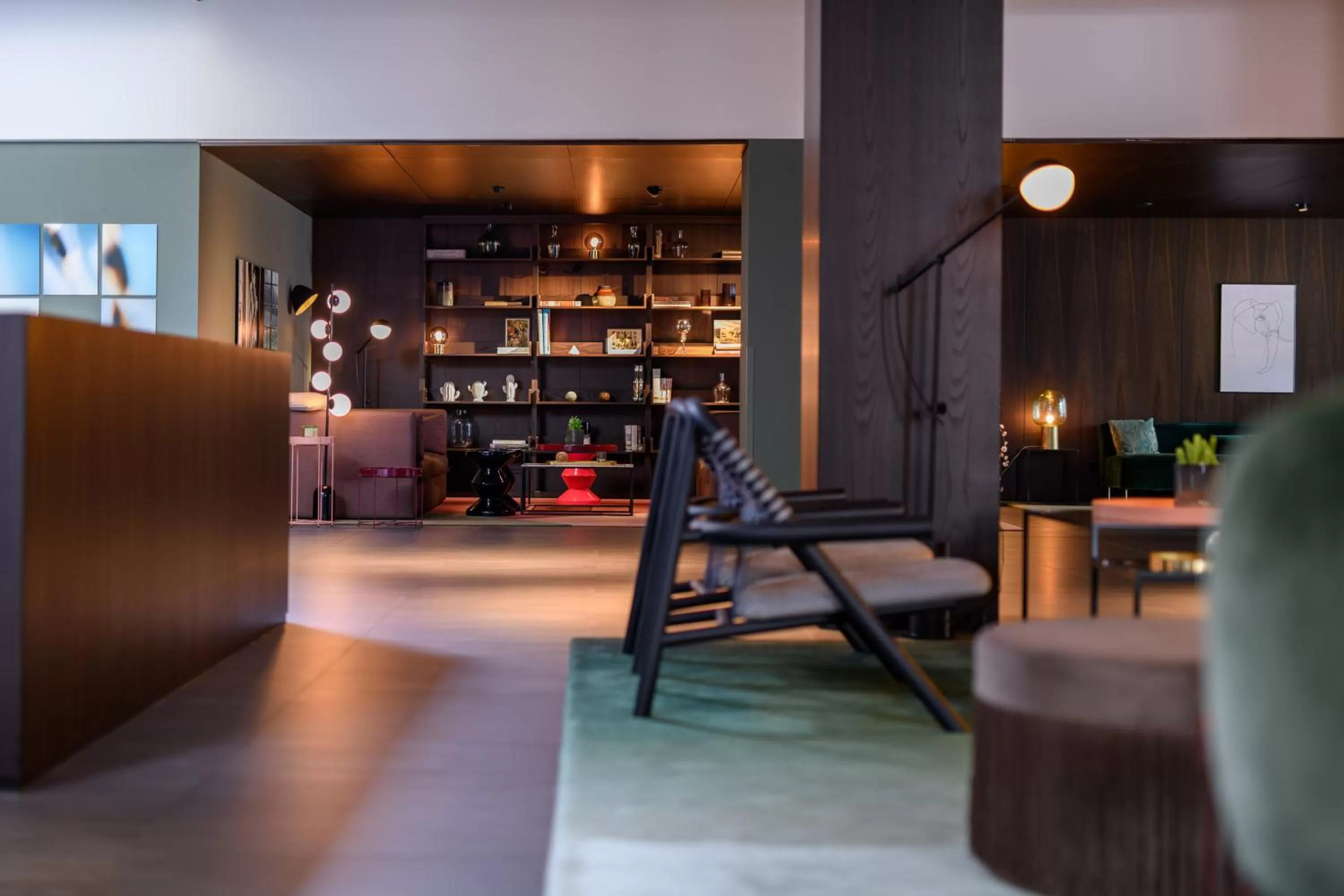 Library in Mercure Hotel Wiesbaden City