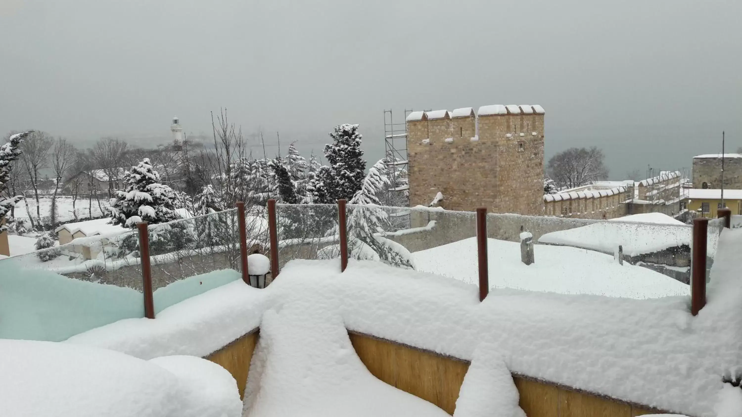 Landmark view, Winter in Esans Hotel - Special Category