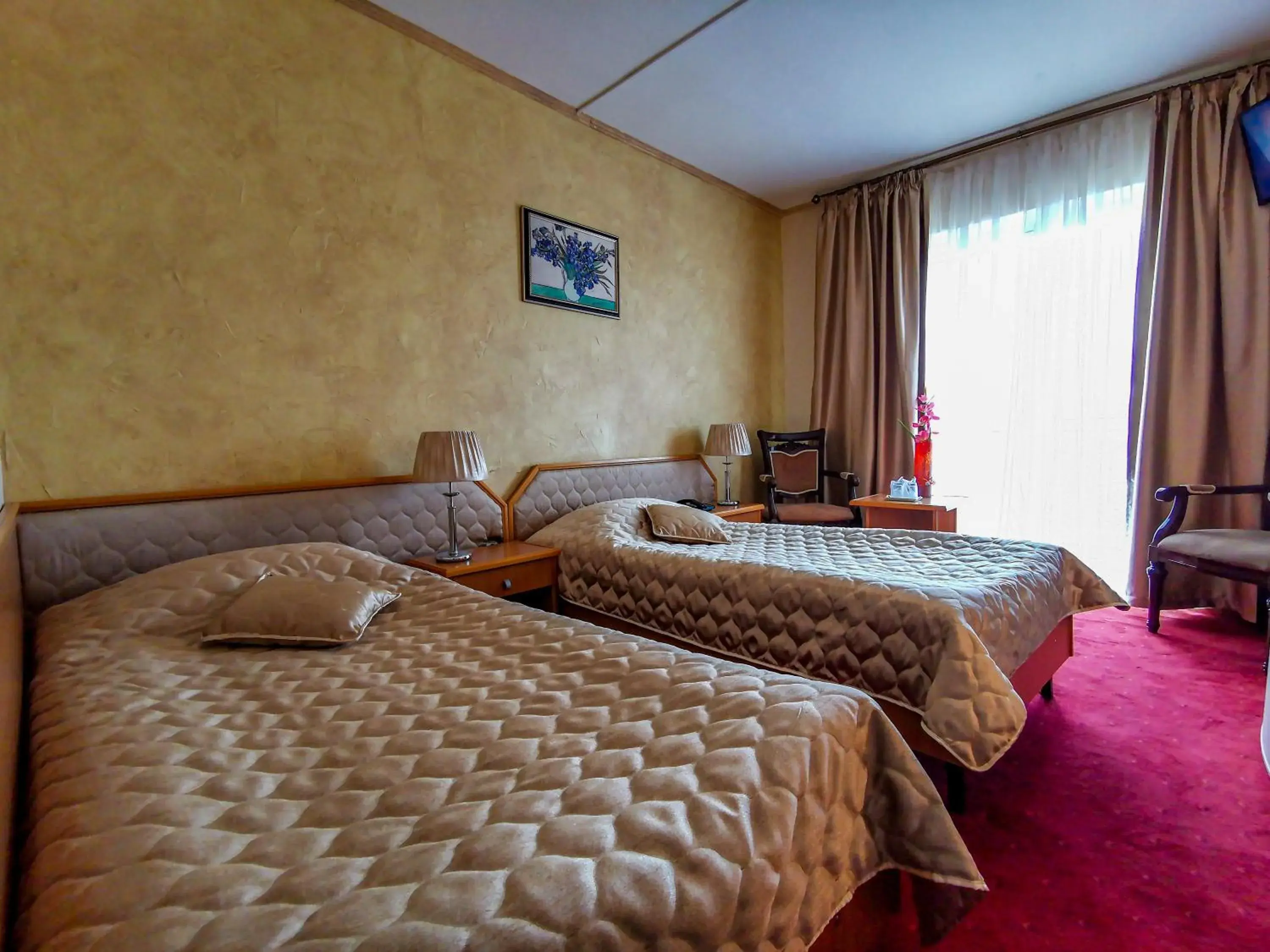 Bed in Hotel Belvedere