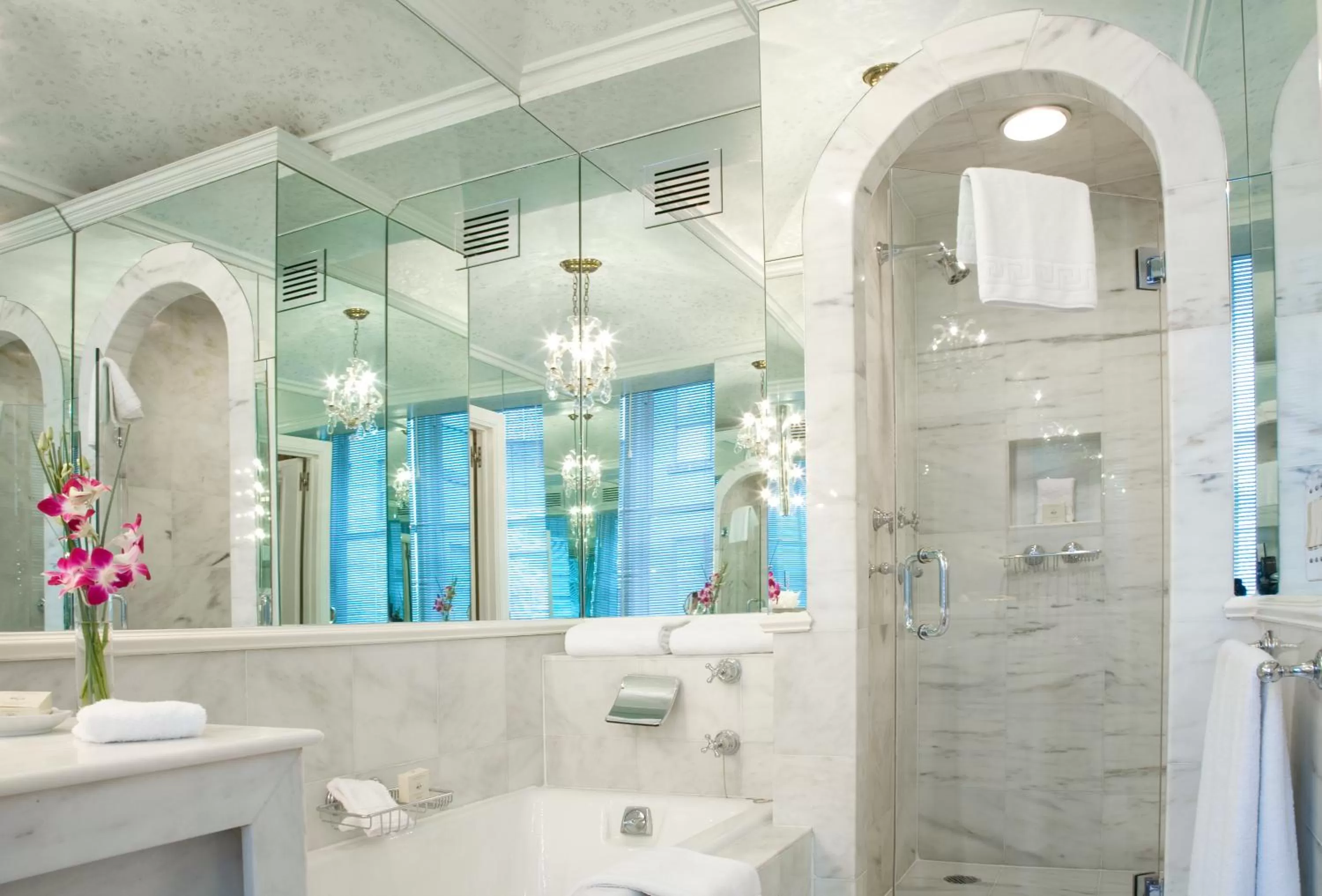 Shower in The Sherry Netherland