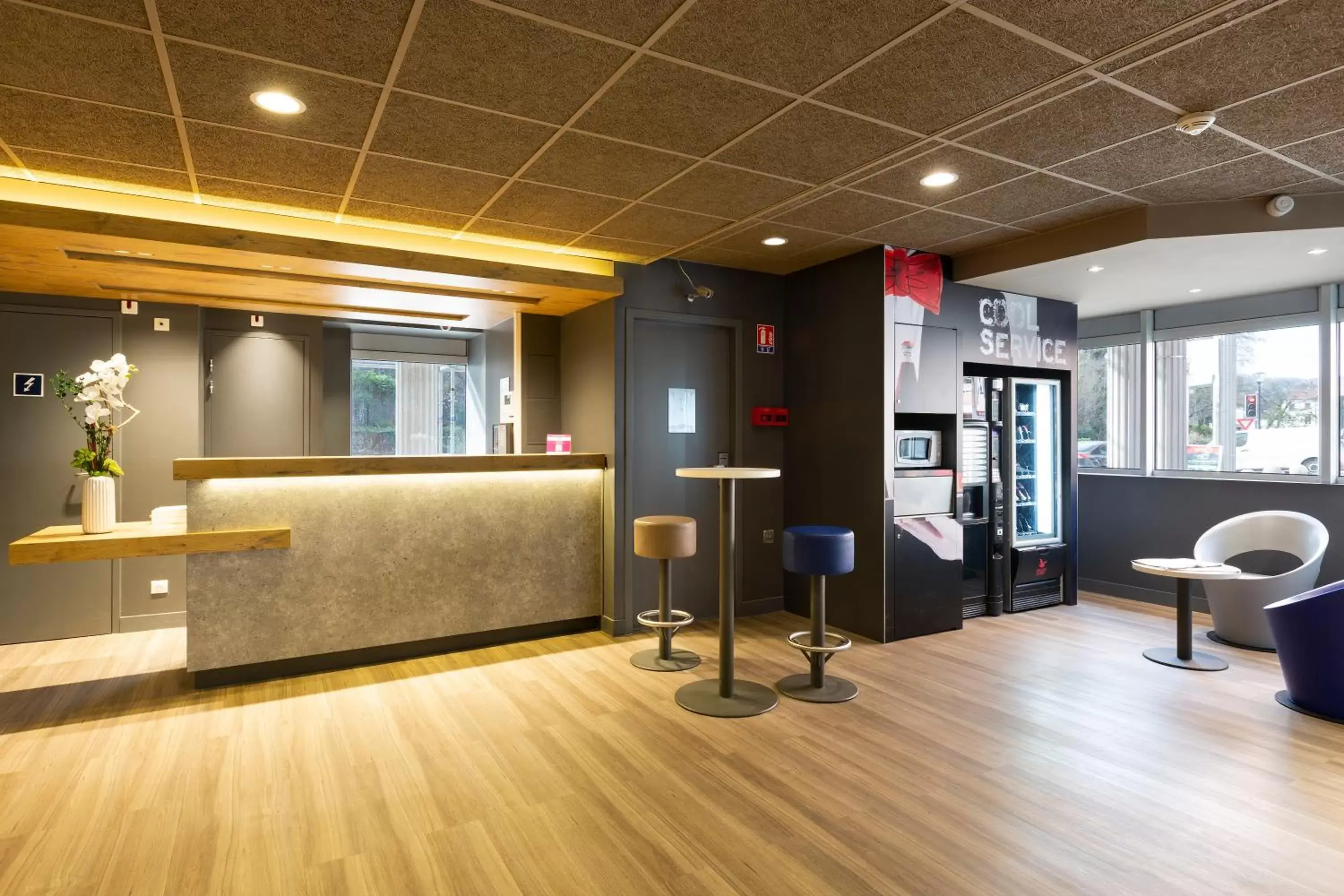 Lobby or reception in Ibis Budget Bourgoin Jallieu Centre