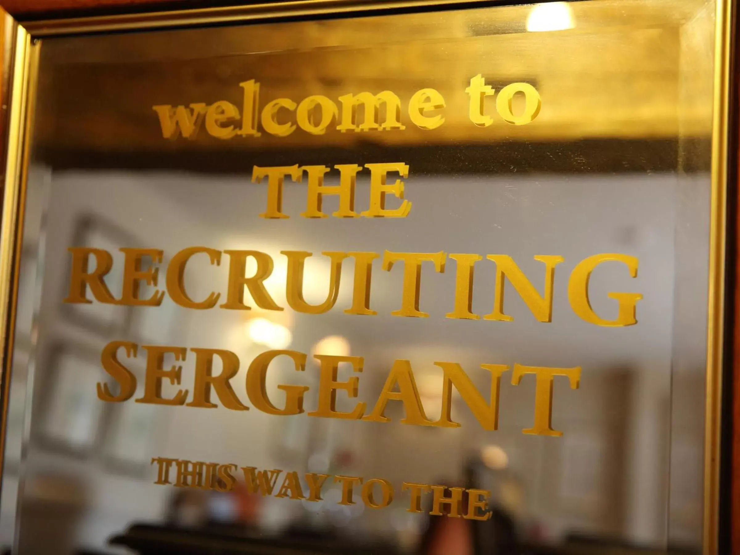 Lobby or reception in Recruiting Sergeant