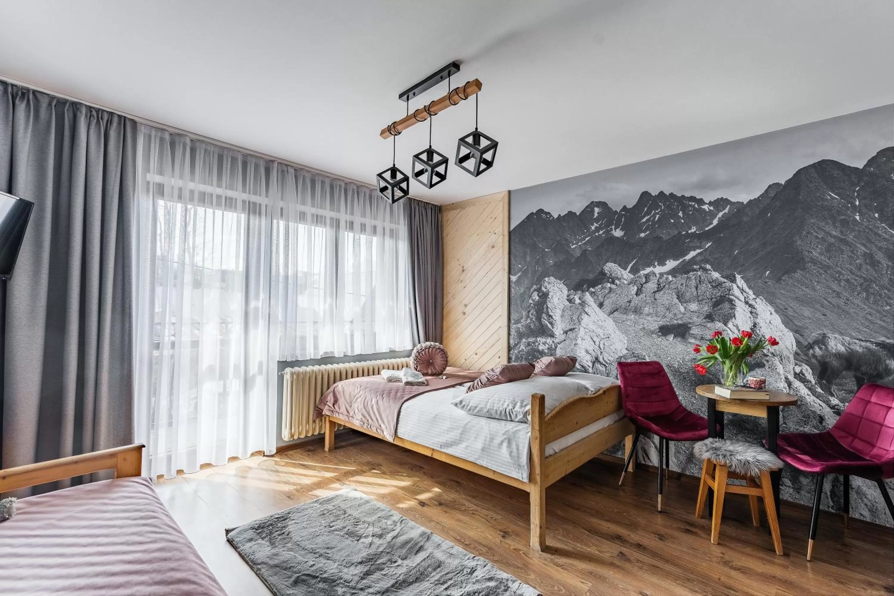 Bed in Pokoje Gościnne U Małgorzaty Jacuzzi & Sauna