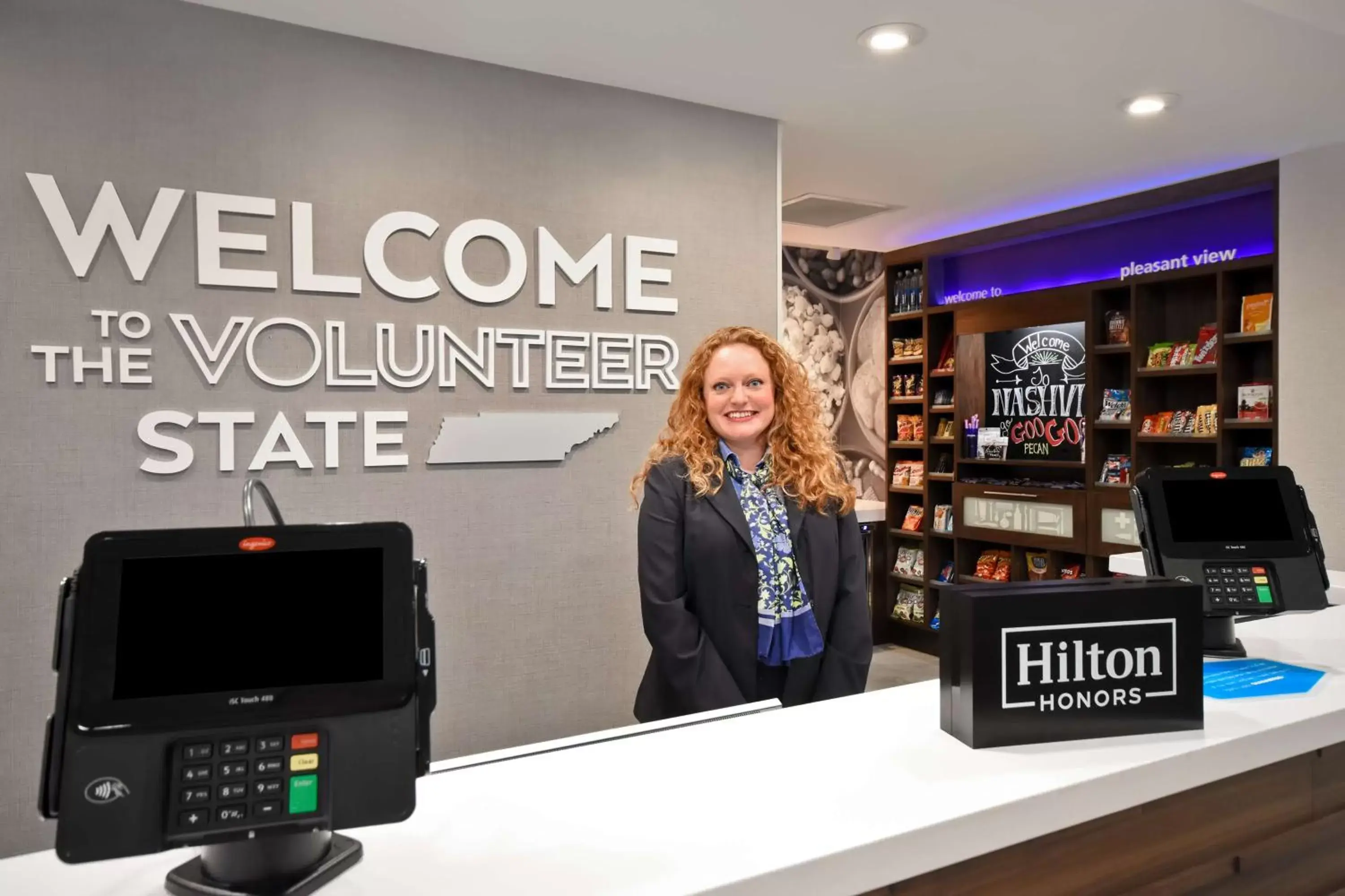 Lobby or reception in Hampton Inn Pleasant View Lobby or reception in Hampton Inn Pleasant View