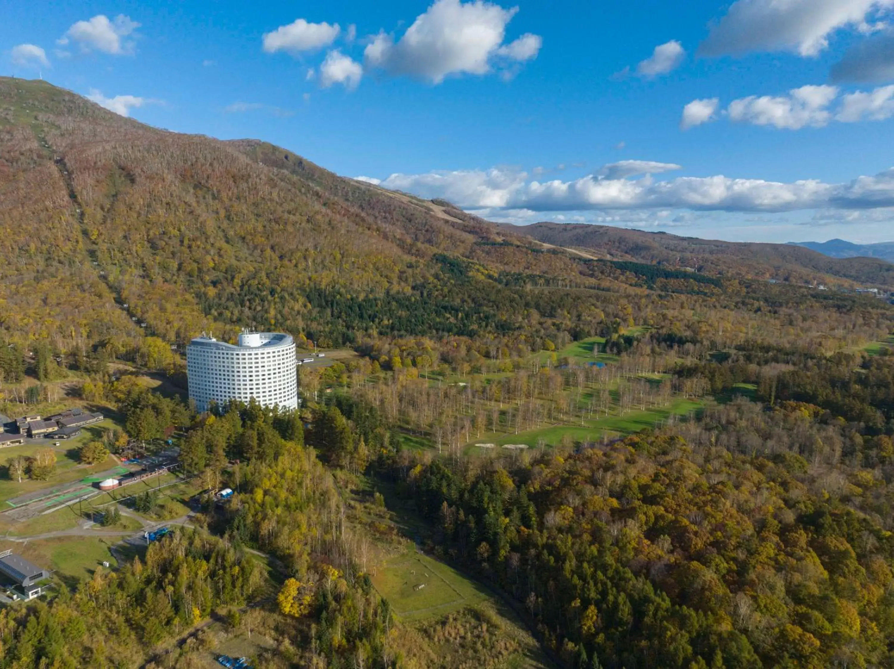 Property building, Bird's-eye View in Hilton Niseko Village