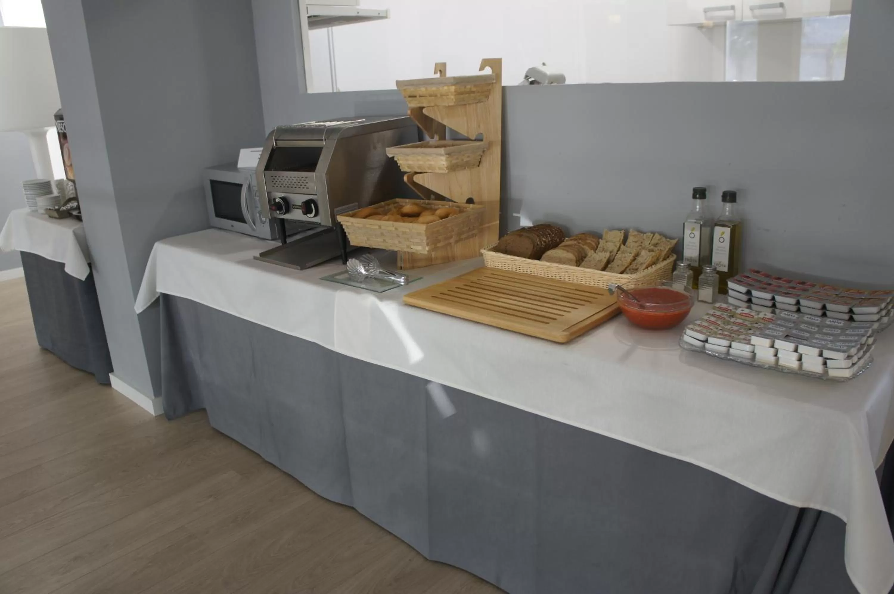 Buffet breakfast in ApartHotel Playa Oliva