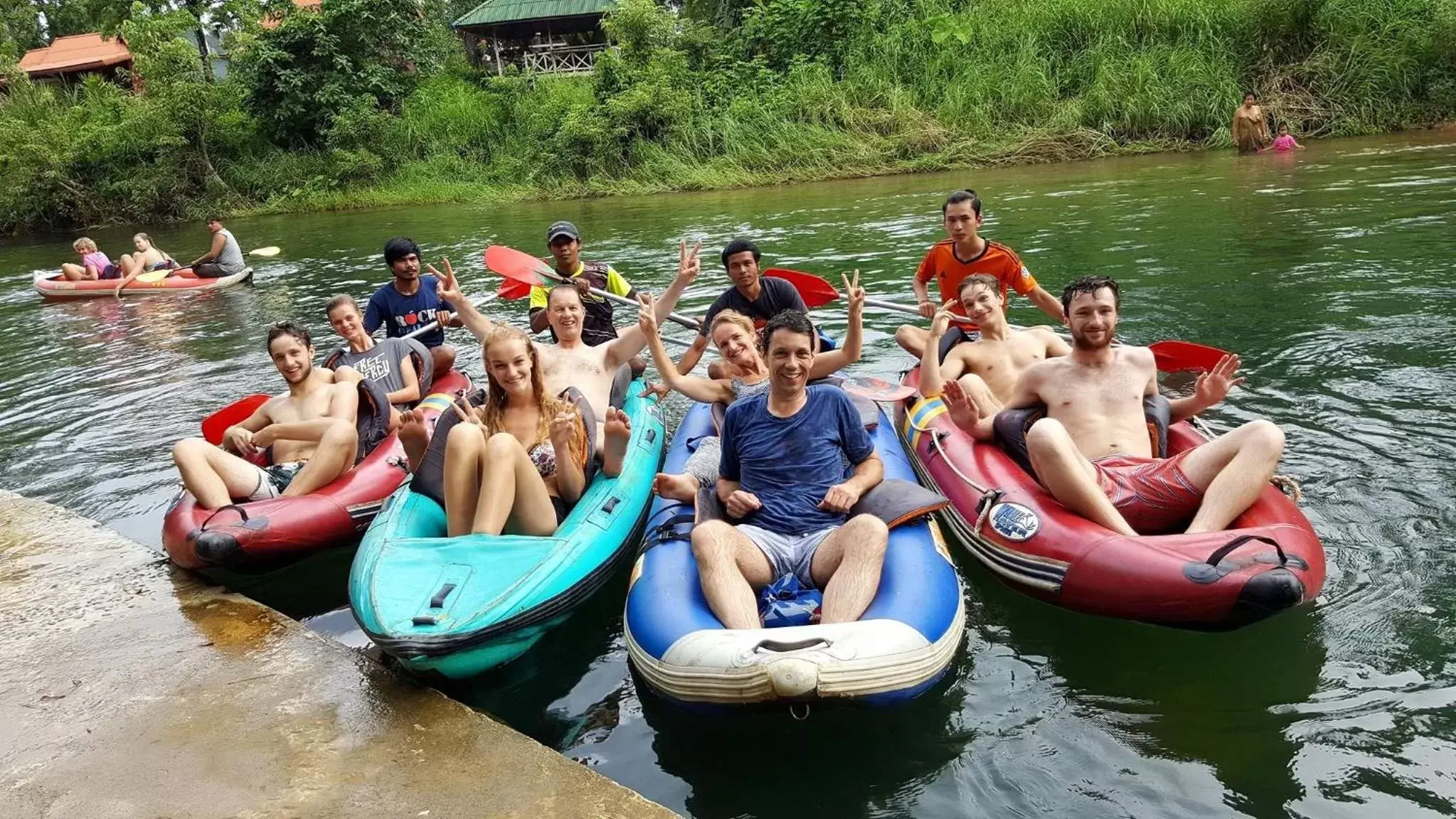 Property building in Khaosok Rainforest Resort Property building in Khaosok Rainforest Resort