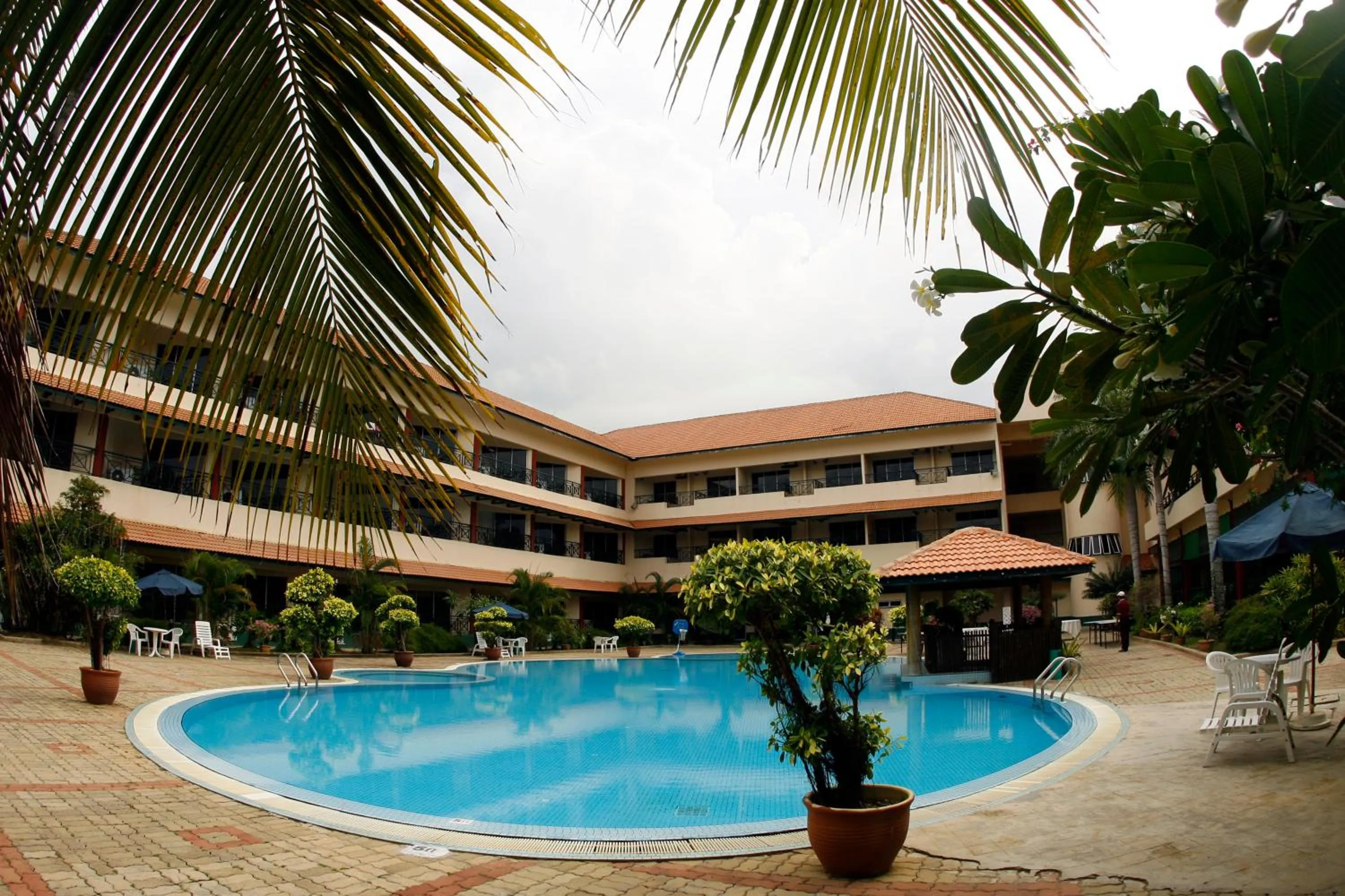 Swimming pool in The Qamar Paka, Terengganu