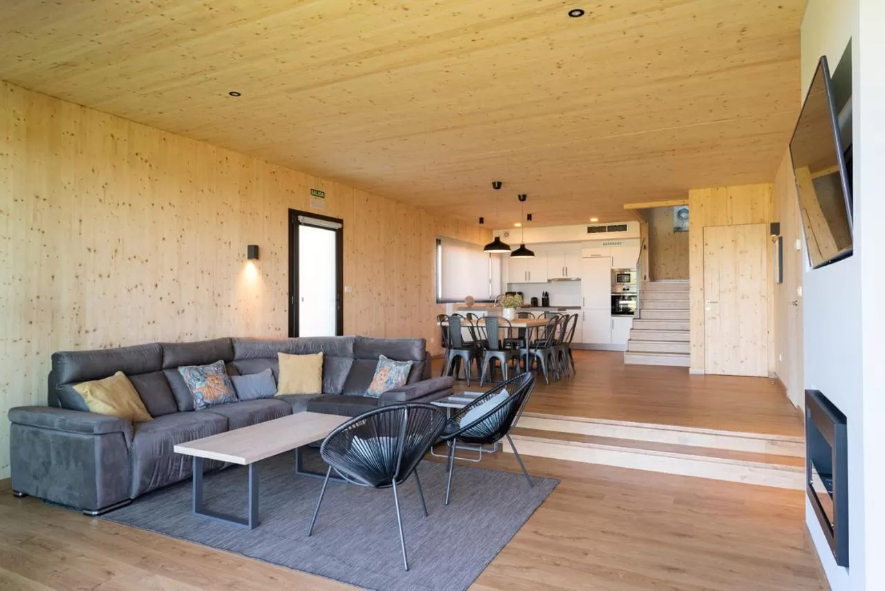 Seating Area in Cabañas de Canide