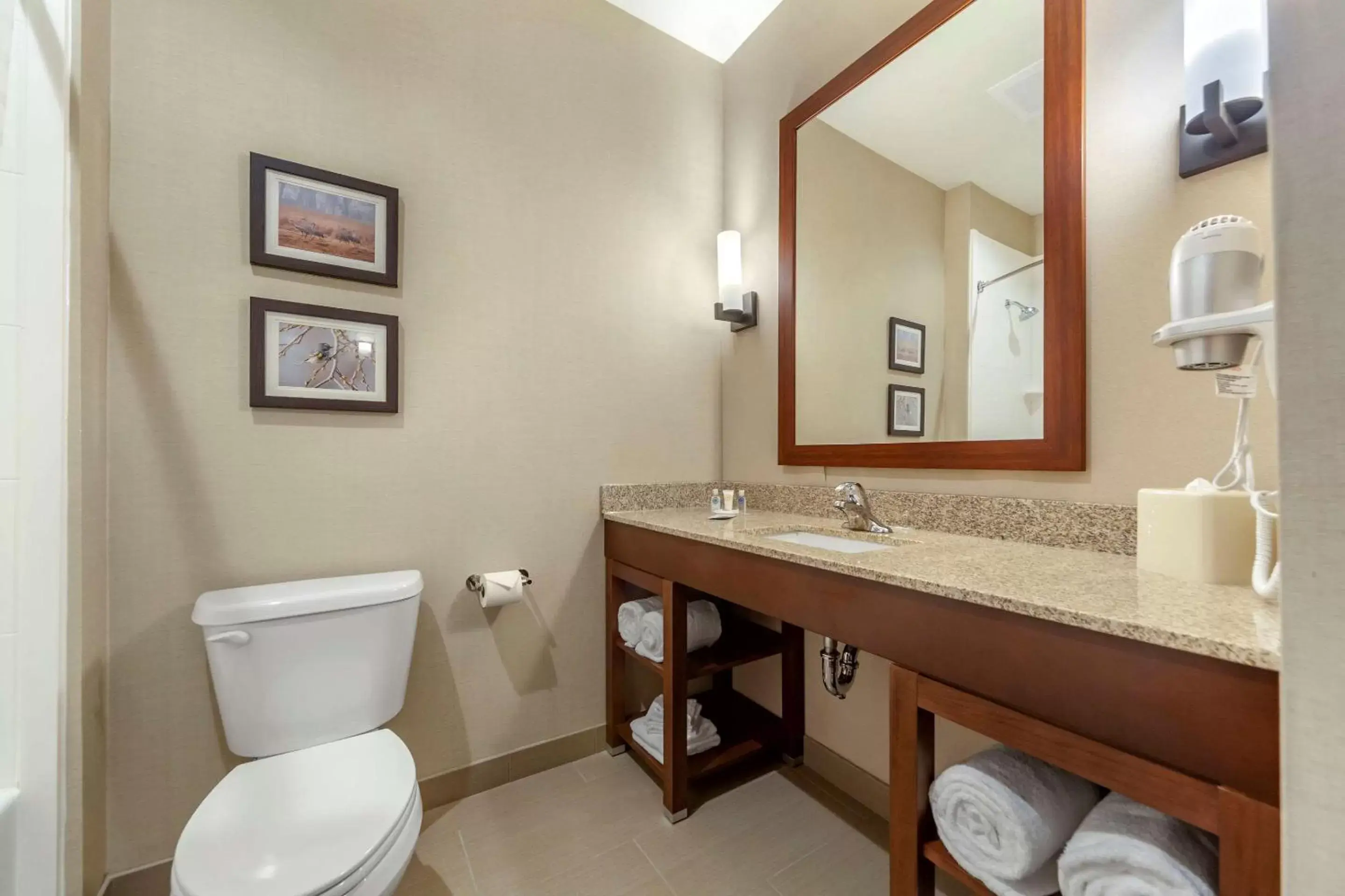 Bedroom, Bathroom in Comfort Suites Grand Island